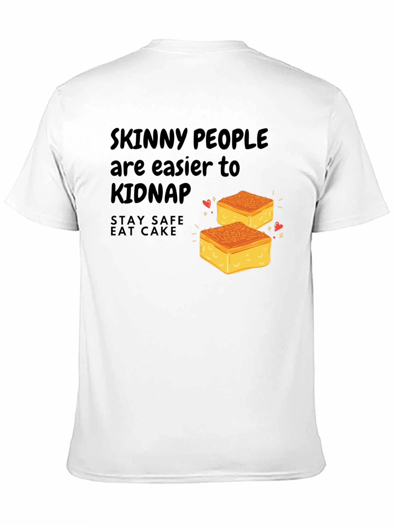 Eat Cake Graphic T-Shirt