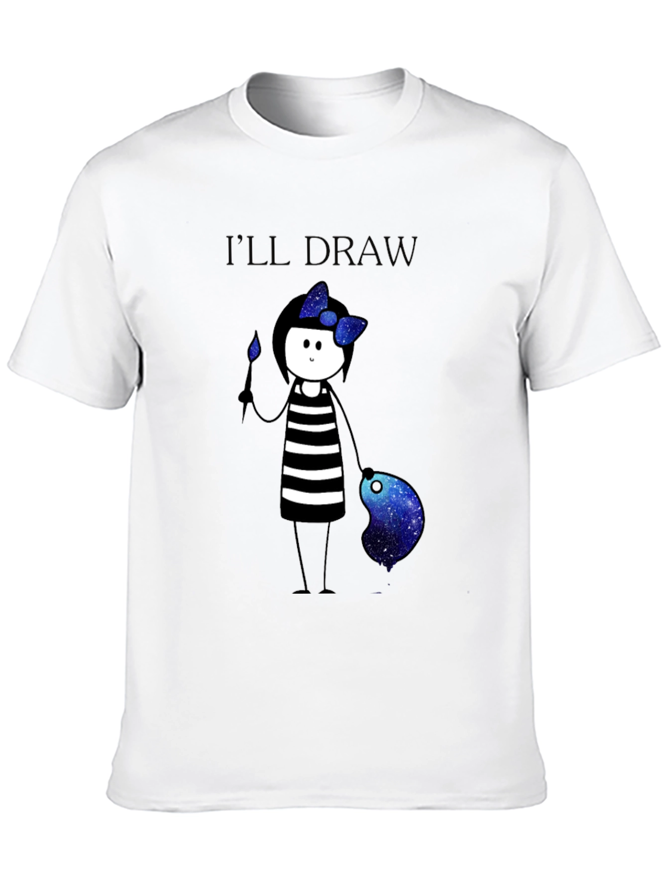 Whimsical Artist Graphic T-Shirt