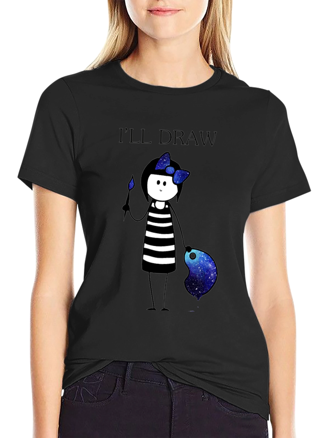 Whimsical Artist Graphic T-Shirt