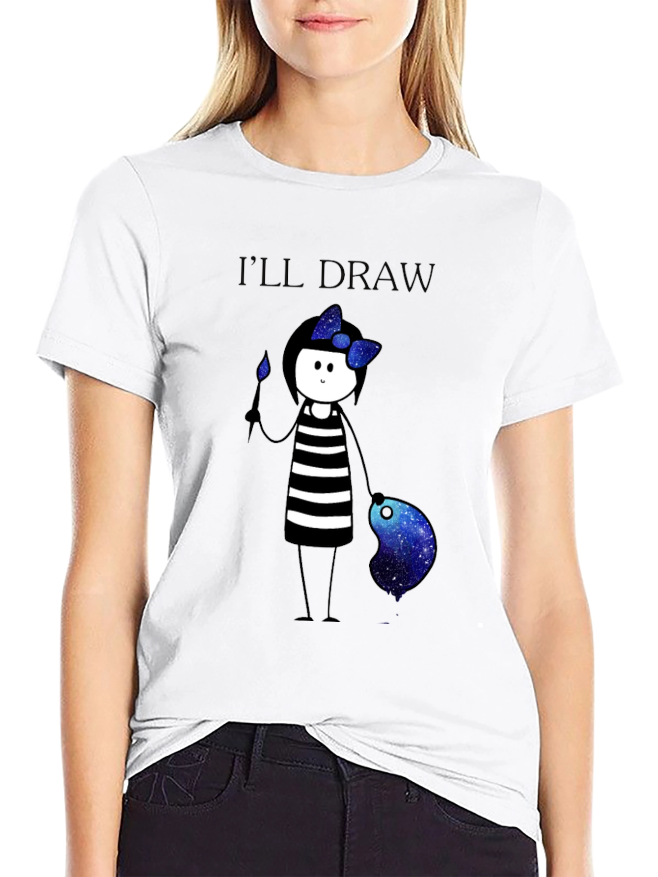 Whimsical Artist Graphic T-Shirt