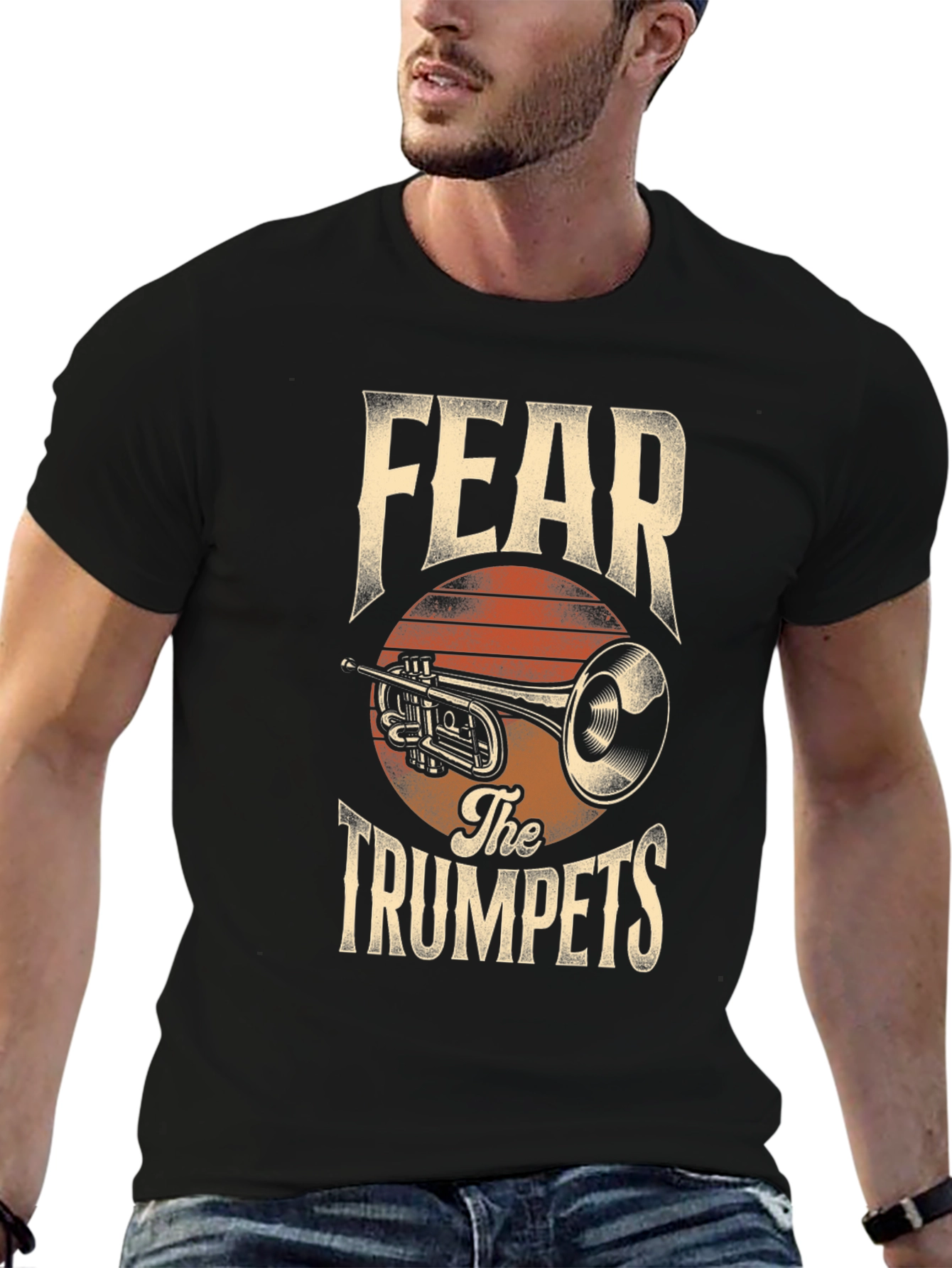 Fear The Trumpets Graphic T-Shirt - Music Lover Tee