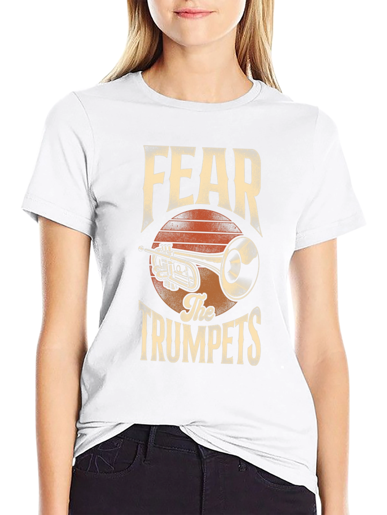 Fear The Trumpets Graphic T-Shirt - Music Lover Tee