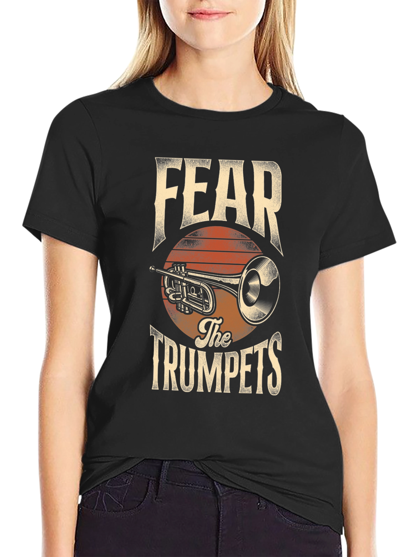Fear The Trumpets Graphic T-Shirt - Music Lover Tee