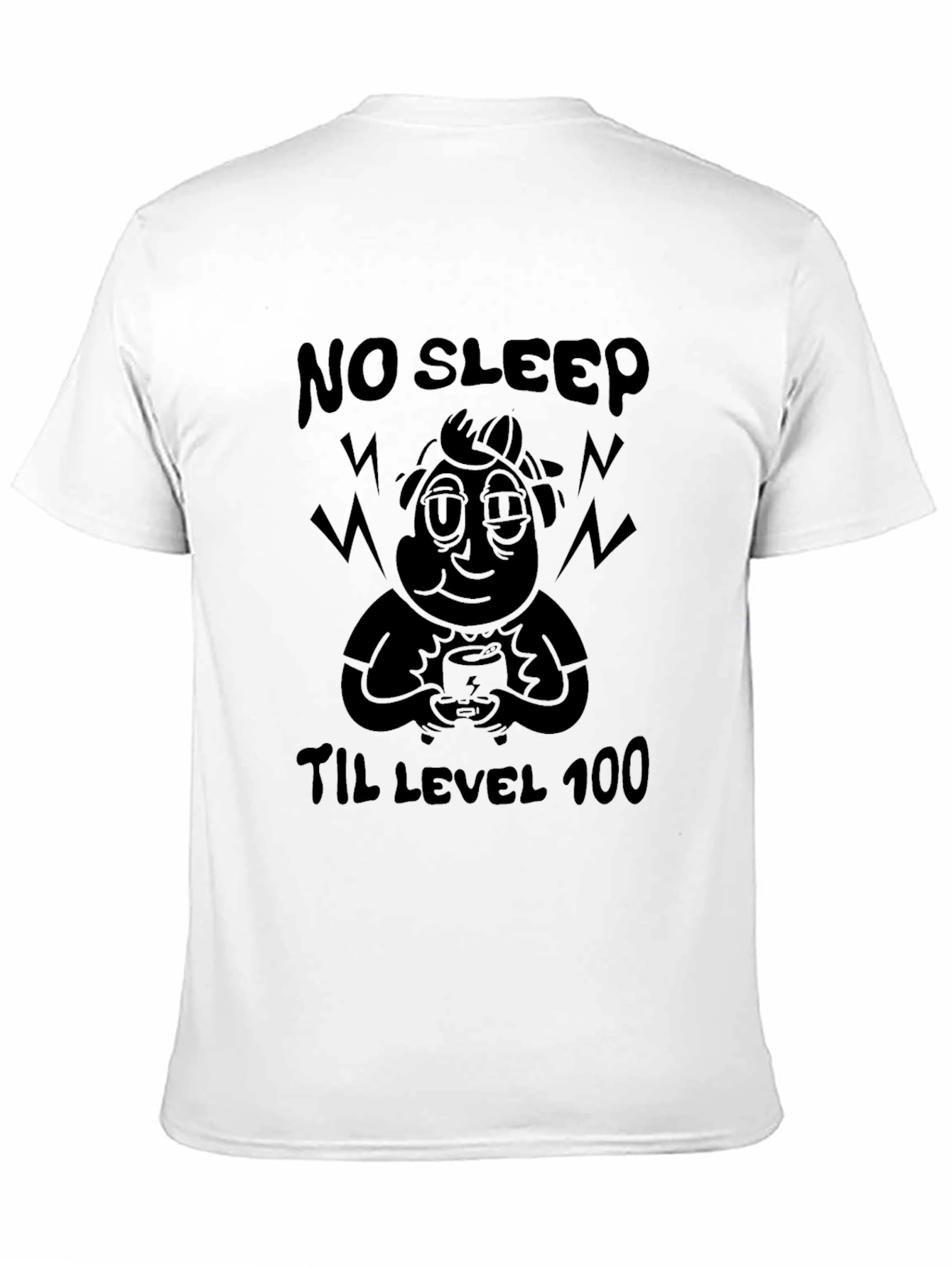 No Sleep Til Level 100 Black T-Shirt