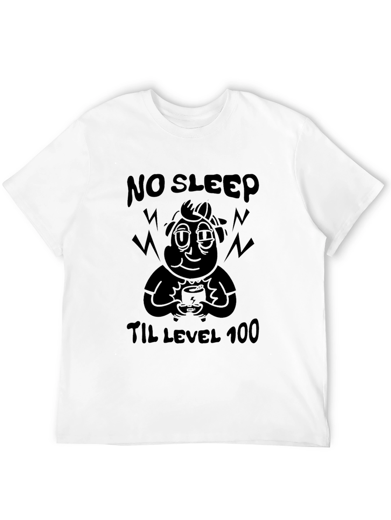 No Sleep Til Level 100 Black T-Shirt
