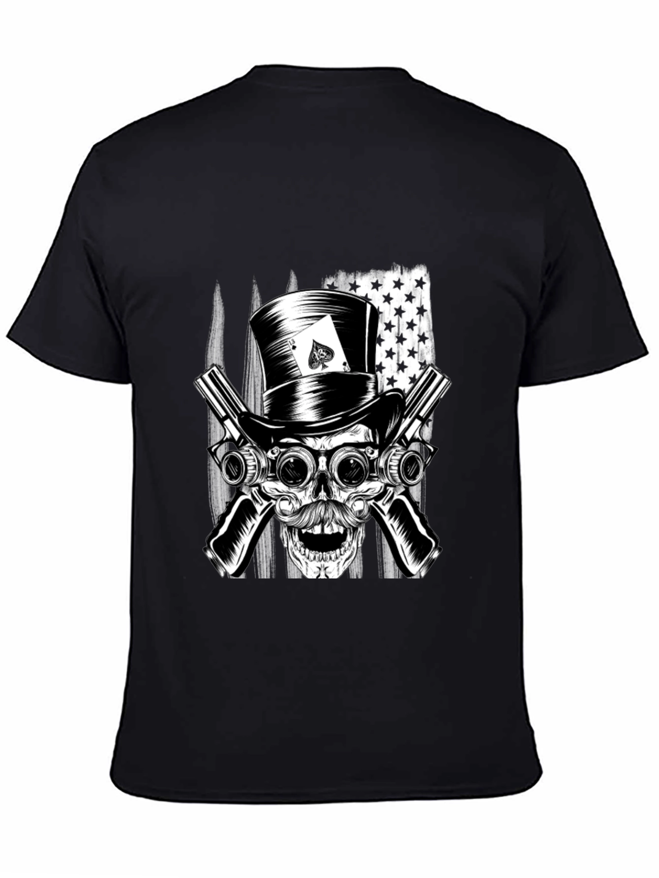 Skull Top Hat Ace T-Shirt