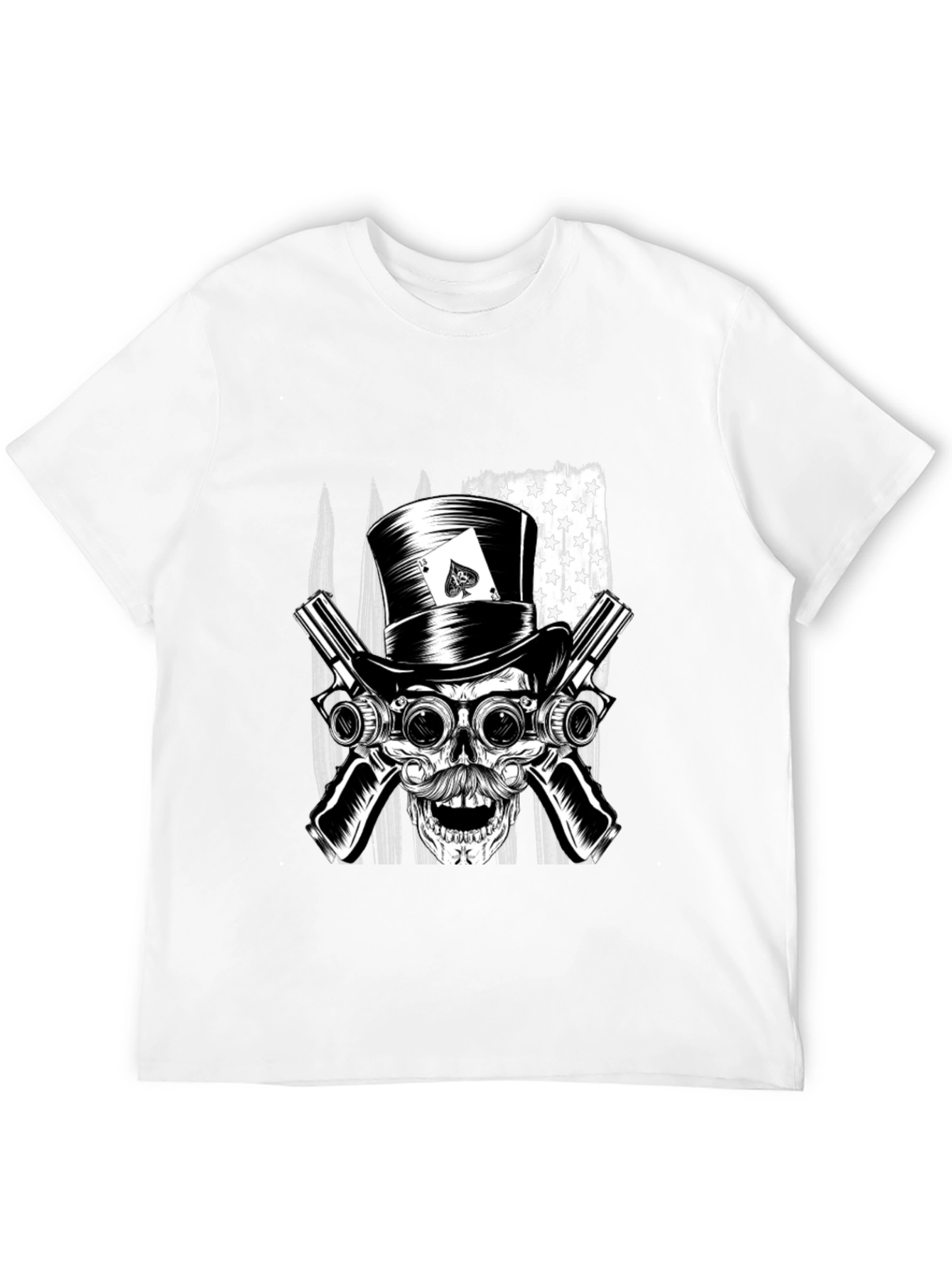 Skull Top Hat Ace T-Shirt