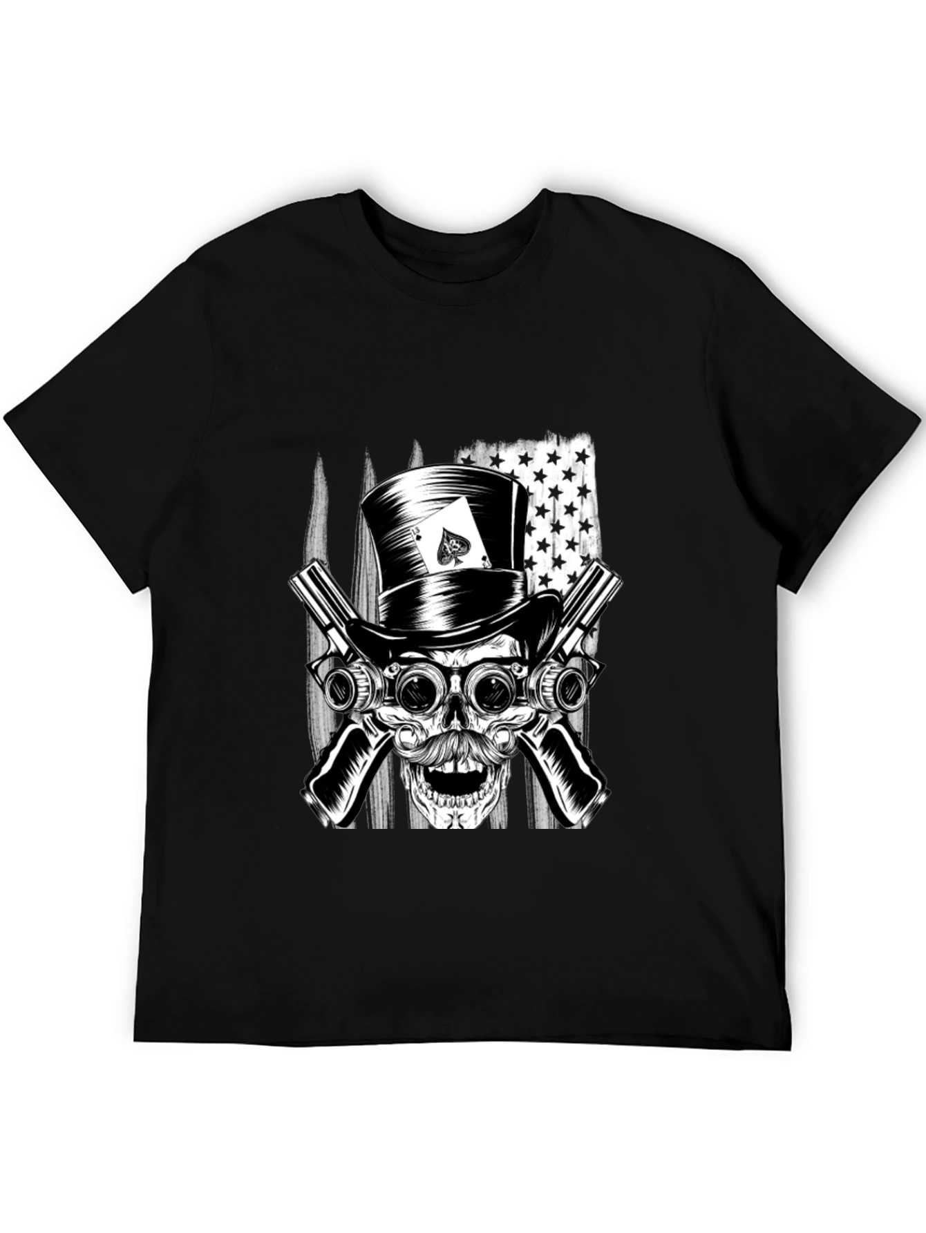 Skull Top Hat Ace T-Shirt