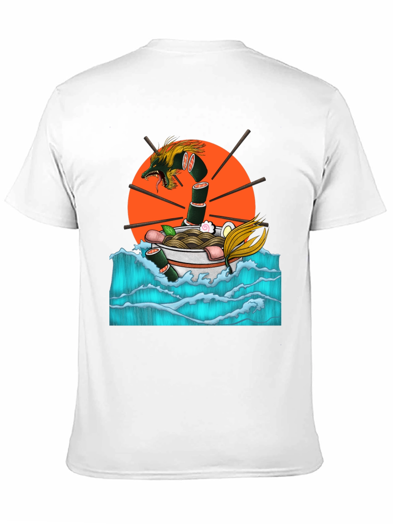 Ramen Dragon Graphic Tee - Comfort & Style