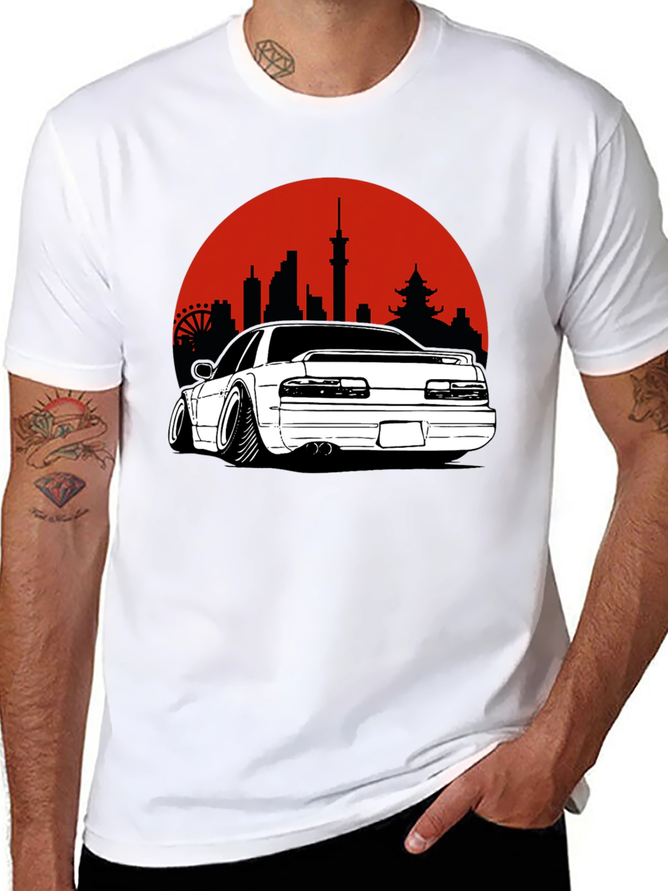 Tokyo Drift Car Graphic Tee