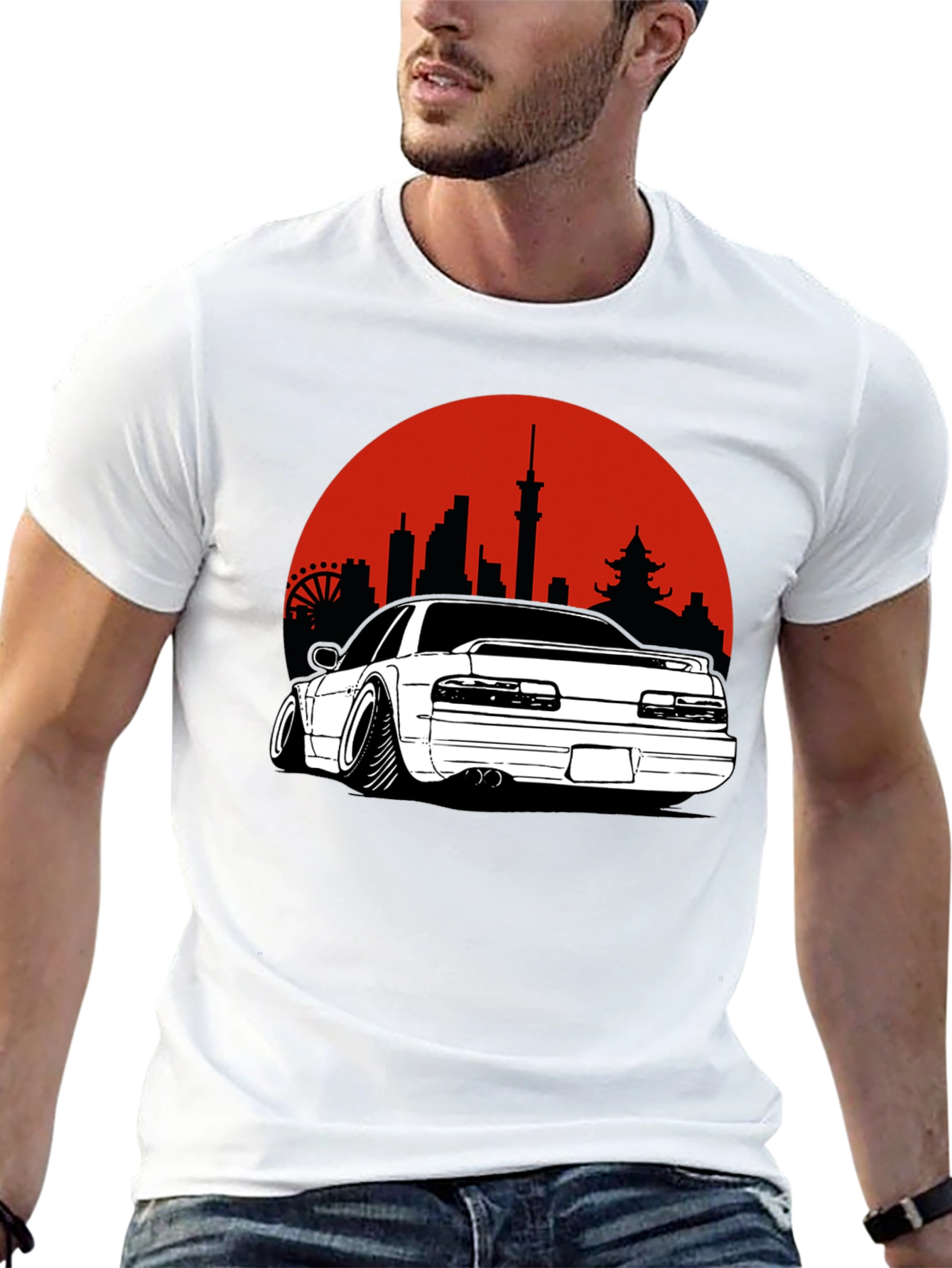Tokyo Drift Car Graphic Tee