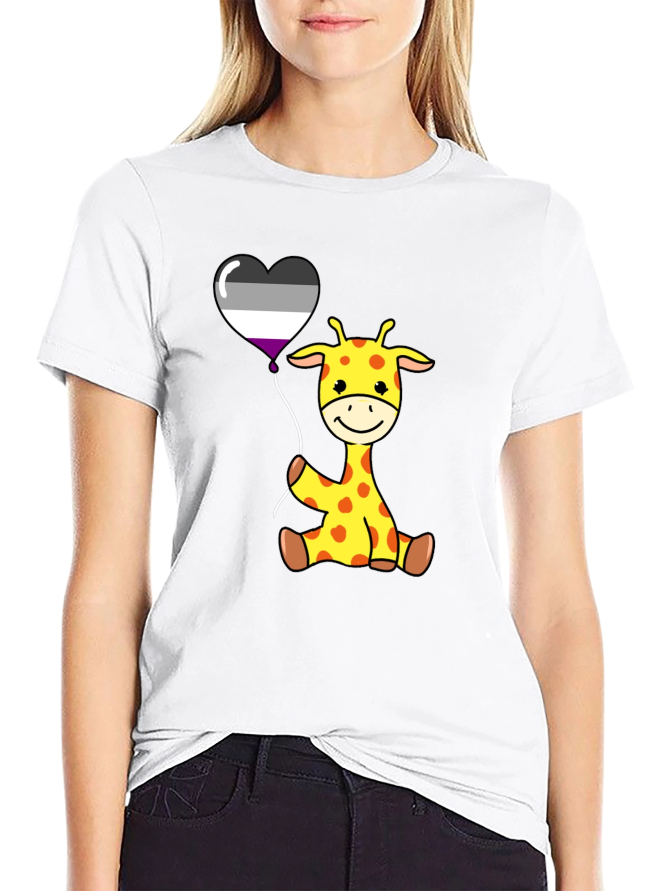 Cute Giraffe Pride T-Shirt