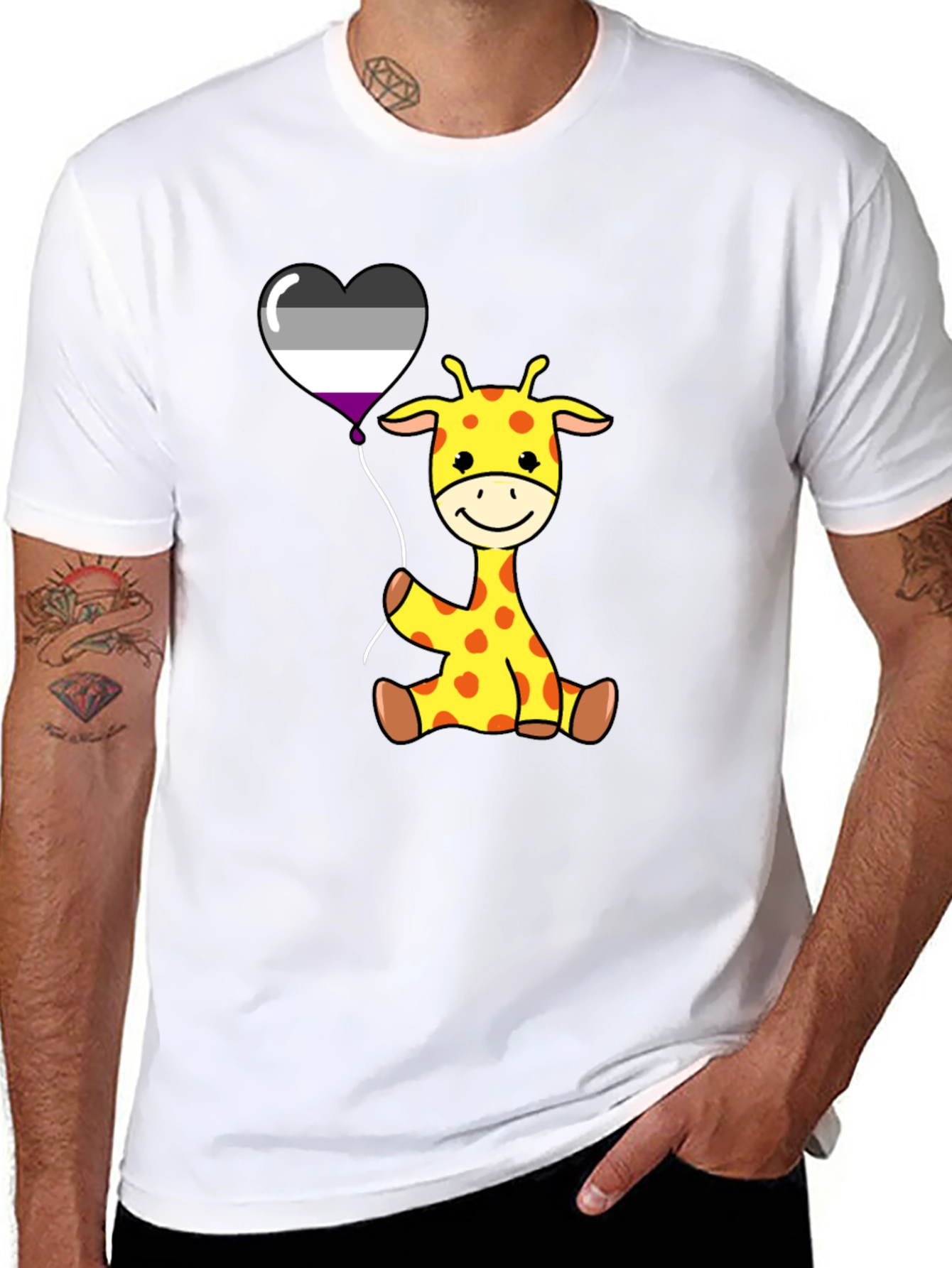 Cute Giraffe Pride T-Shirt