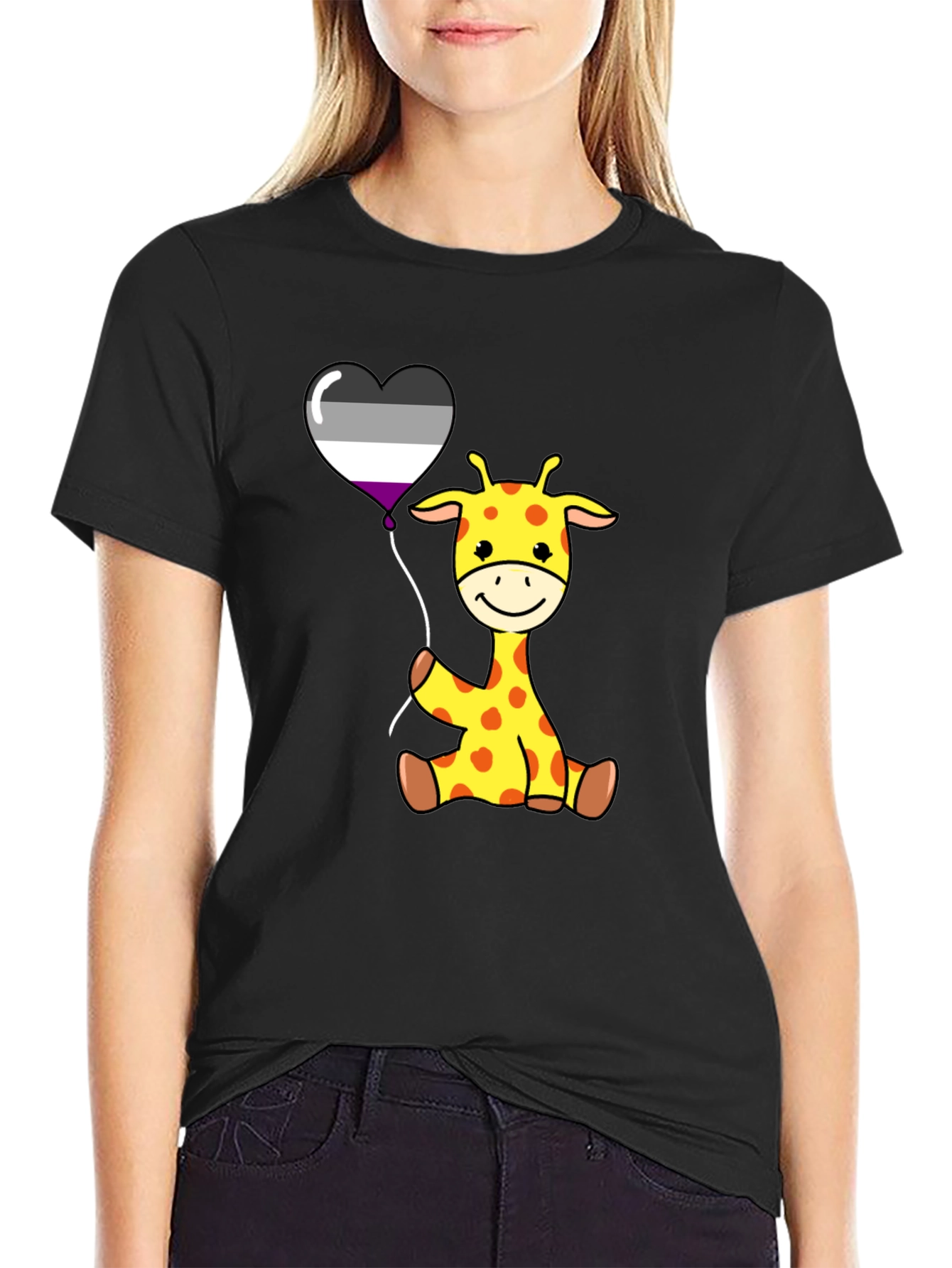 Cute Giraffe Pride T-Shirt