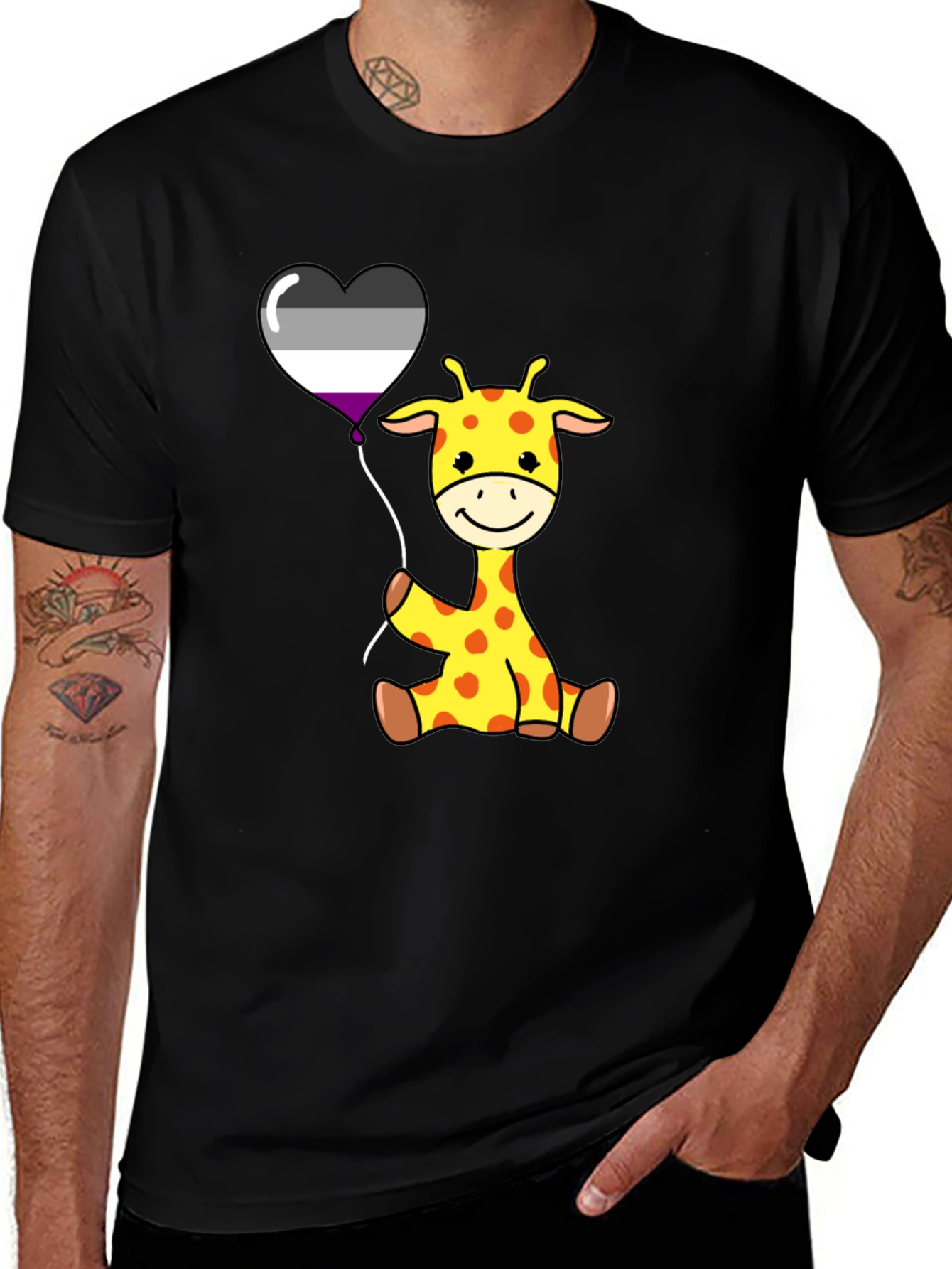 Cute Giraffe Pride T-Shirt