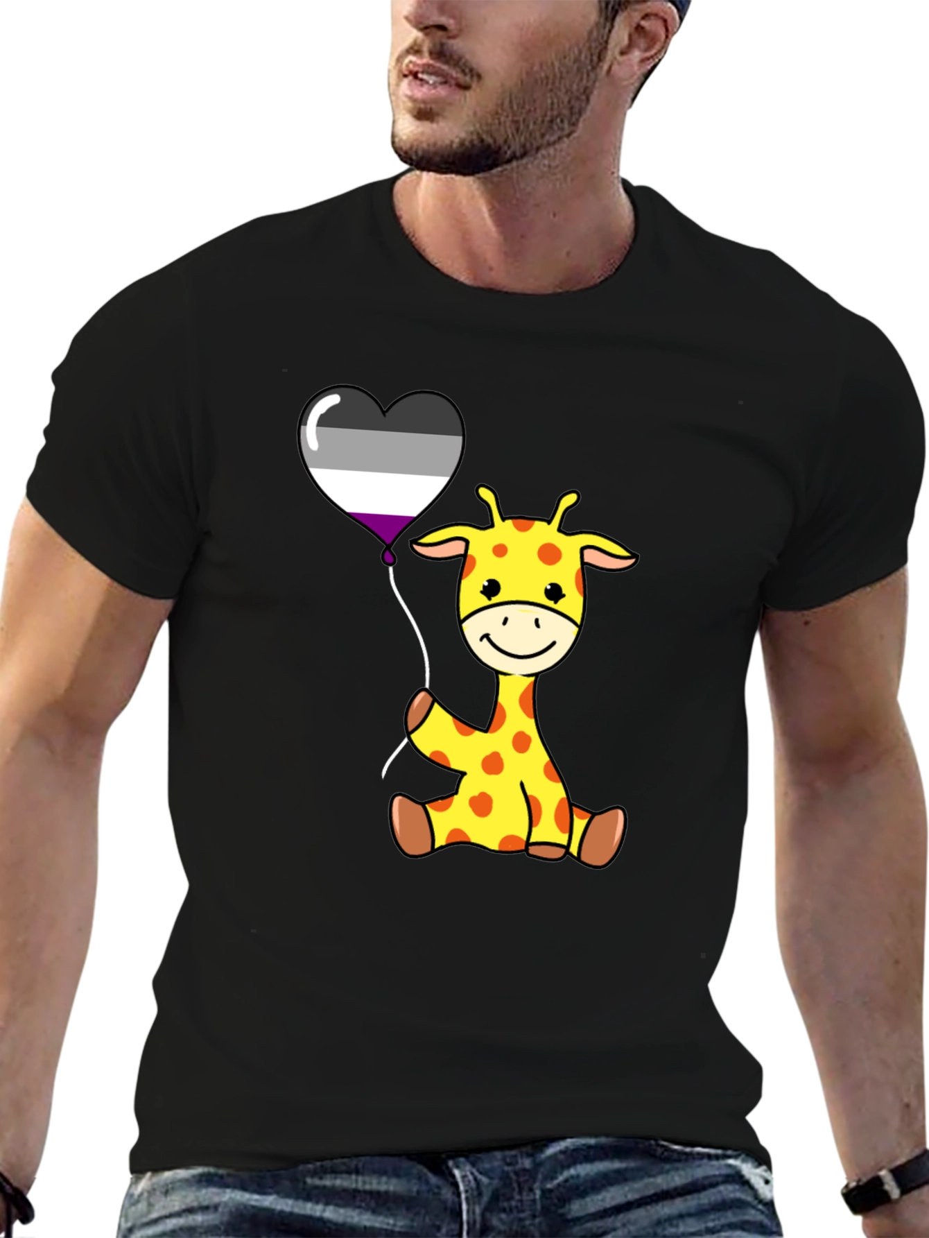Cute Giraffe Pride T-Shirt