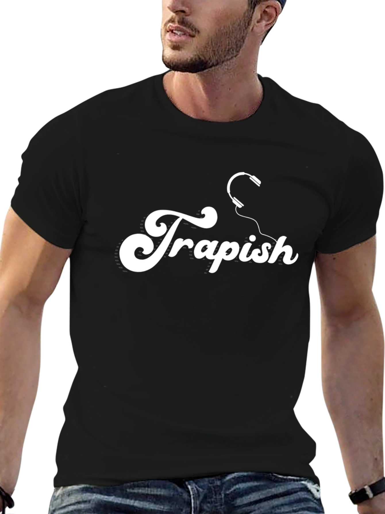 Trapish Graphic Tee - Music Lovers T-Shirt