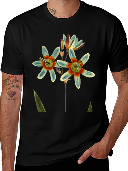 Floral Graphic Tee - Stylish Botanical Design