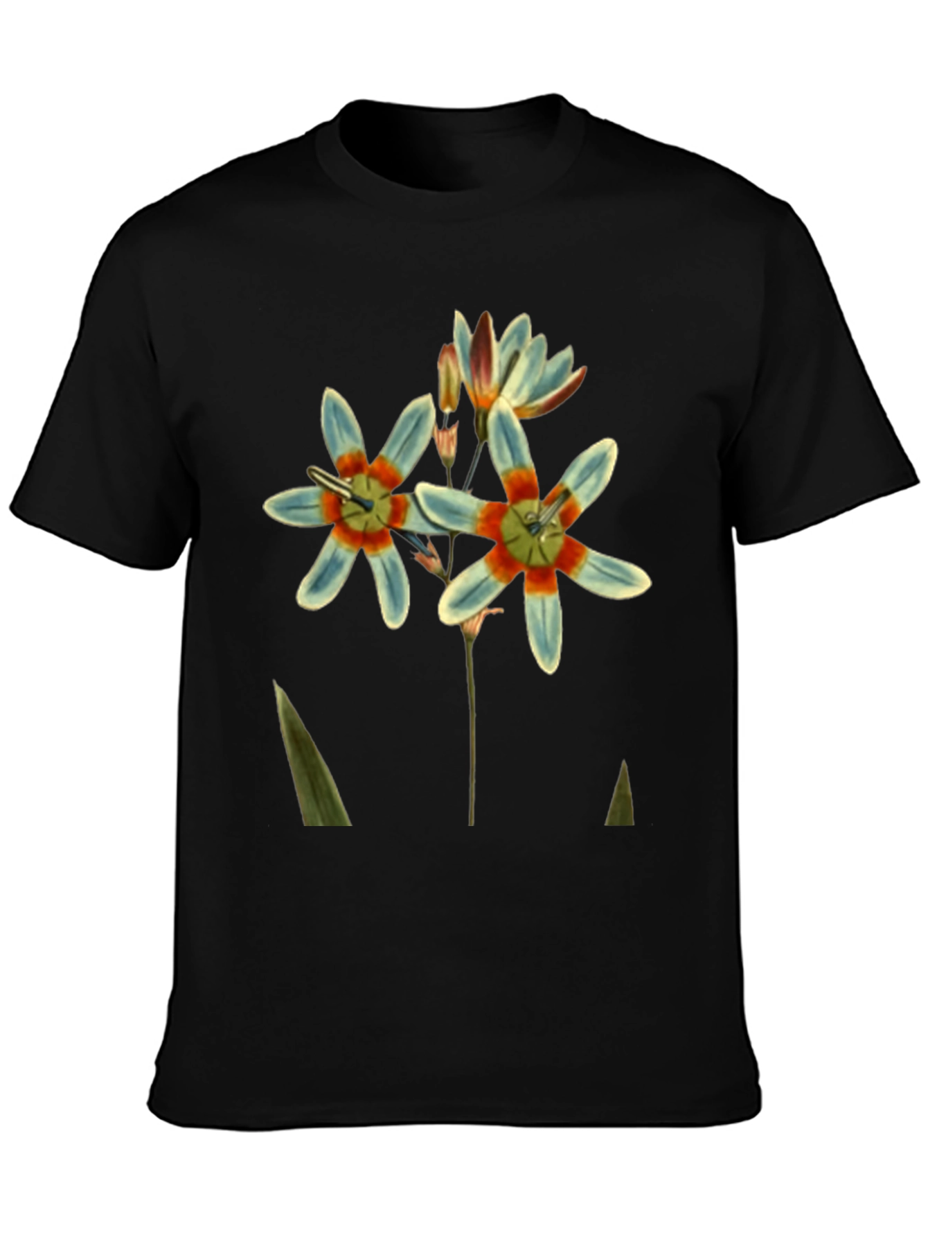 Floral Graphic Tee - Stylish Botanical Design