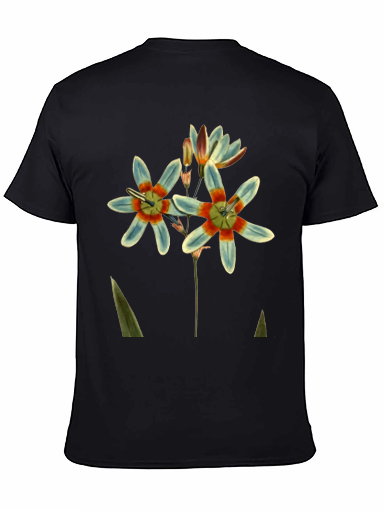 Floral Graphic Tee - Stylish Botanical Design