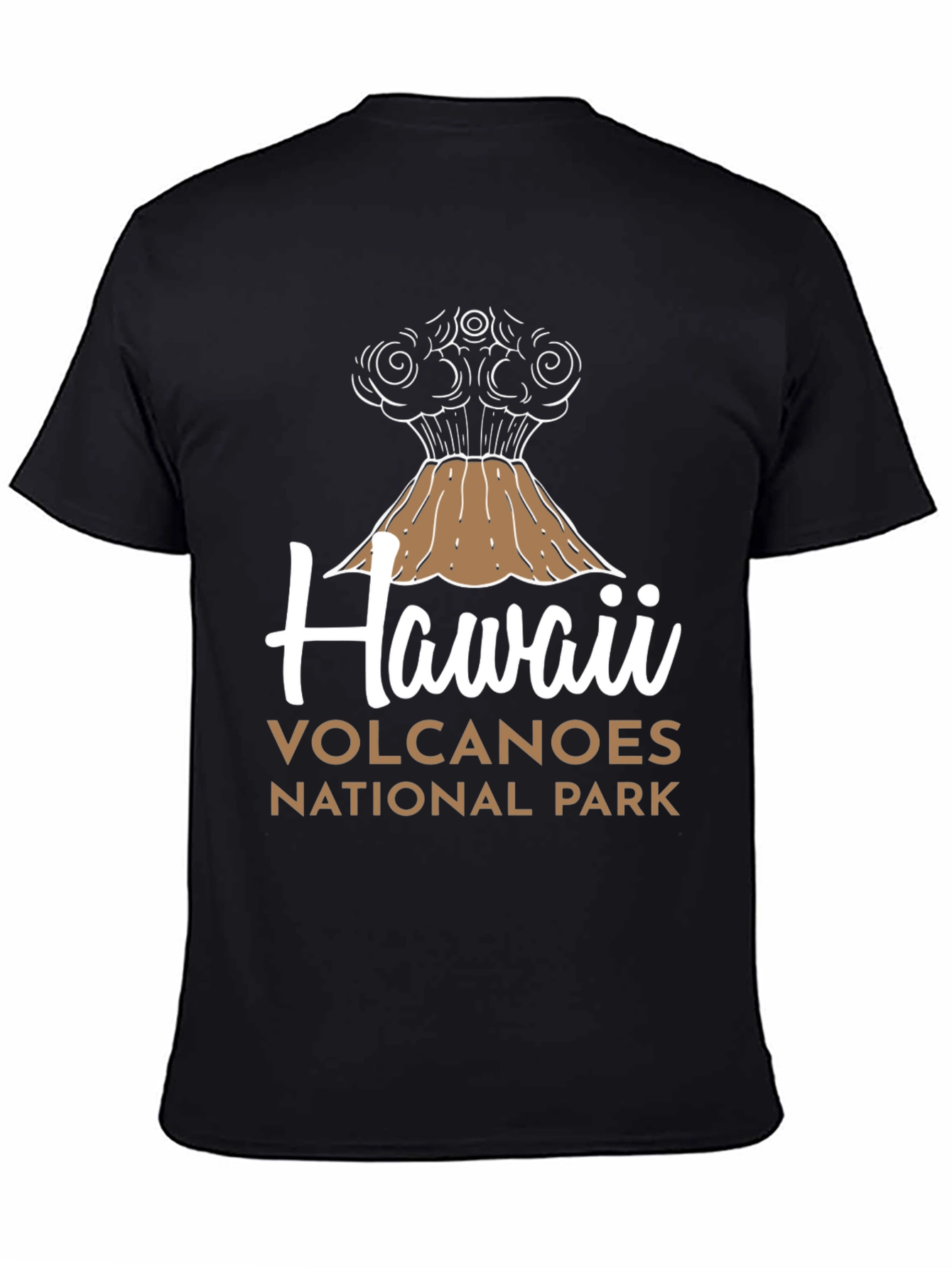 Hawaii Volcanoes National Park Black T-Shirt