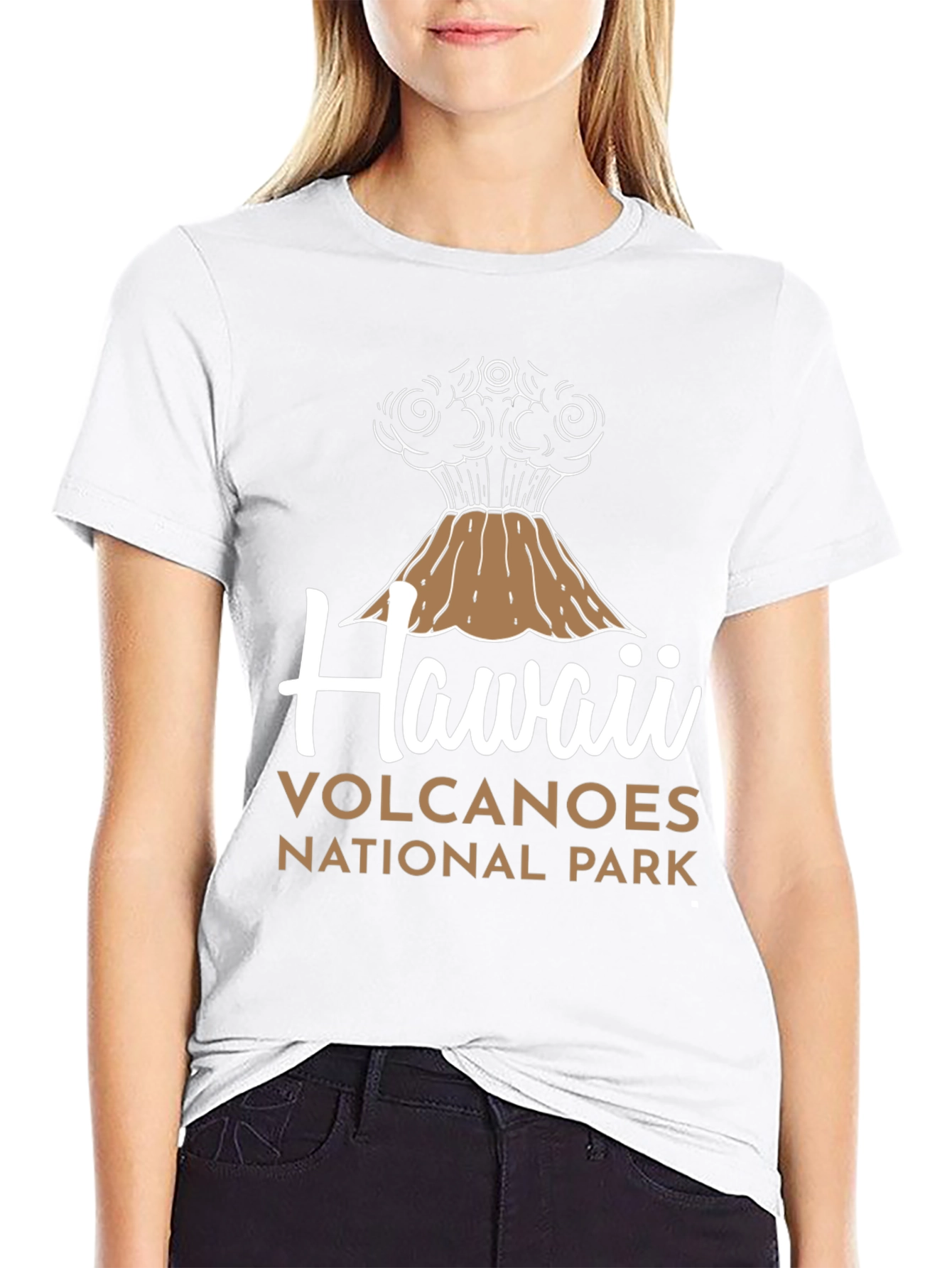 Hawaii Volcanoes National Park Black T-Shirt