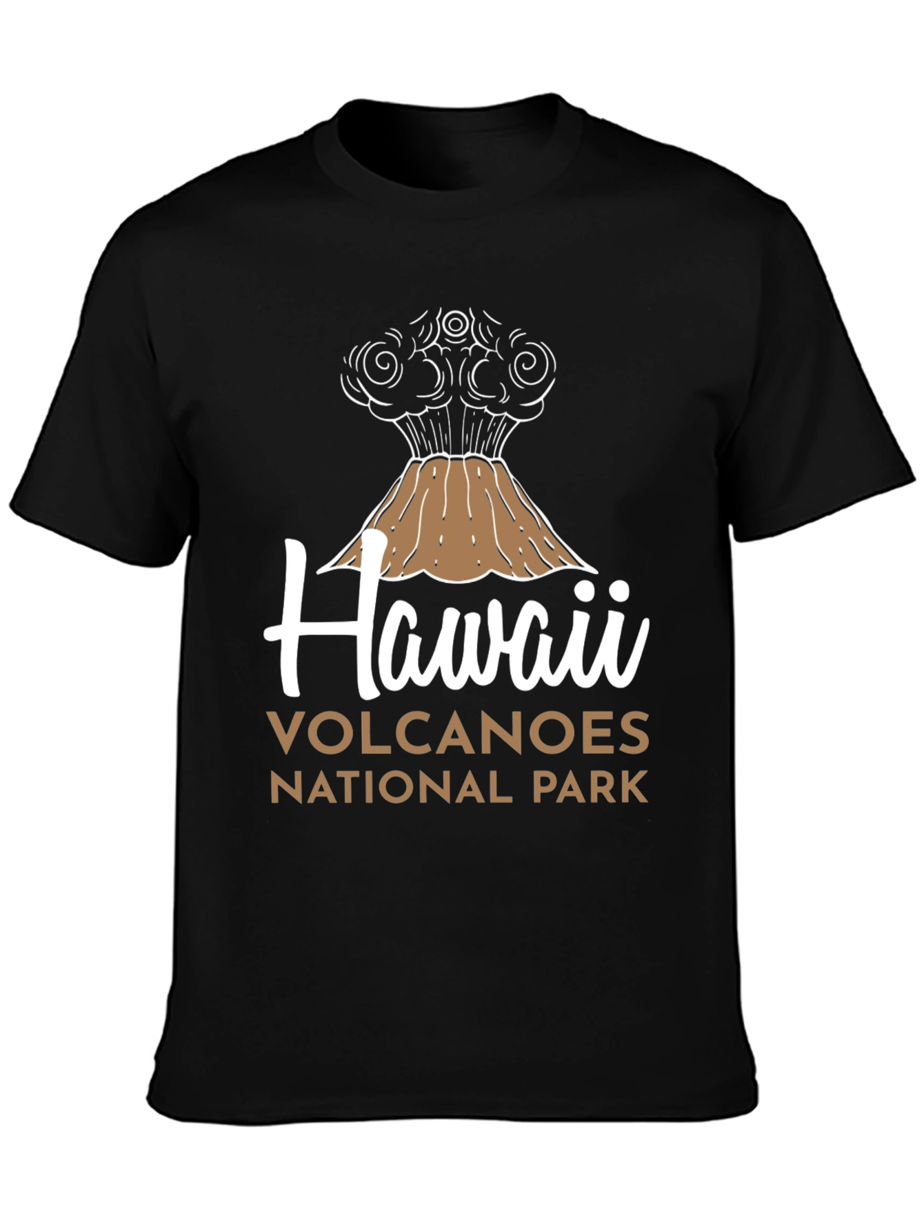 Hawaii Volcanoes National Park Black T-Shirt