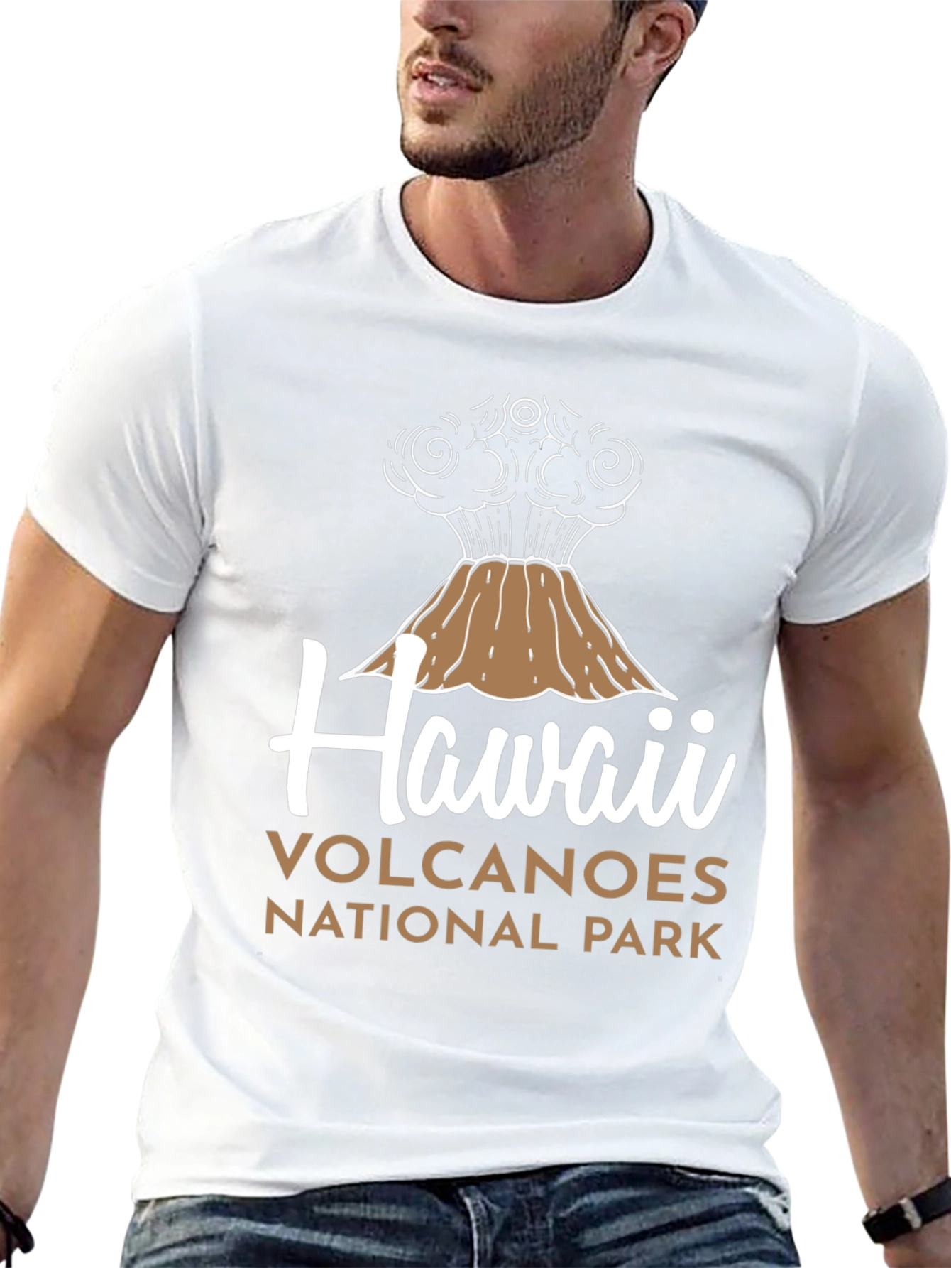 Hawaii Volcanoes National Park Black T-Shirt