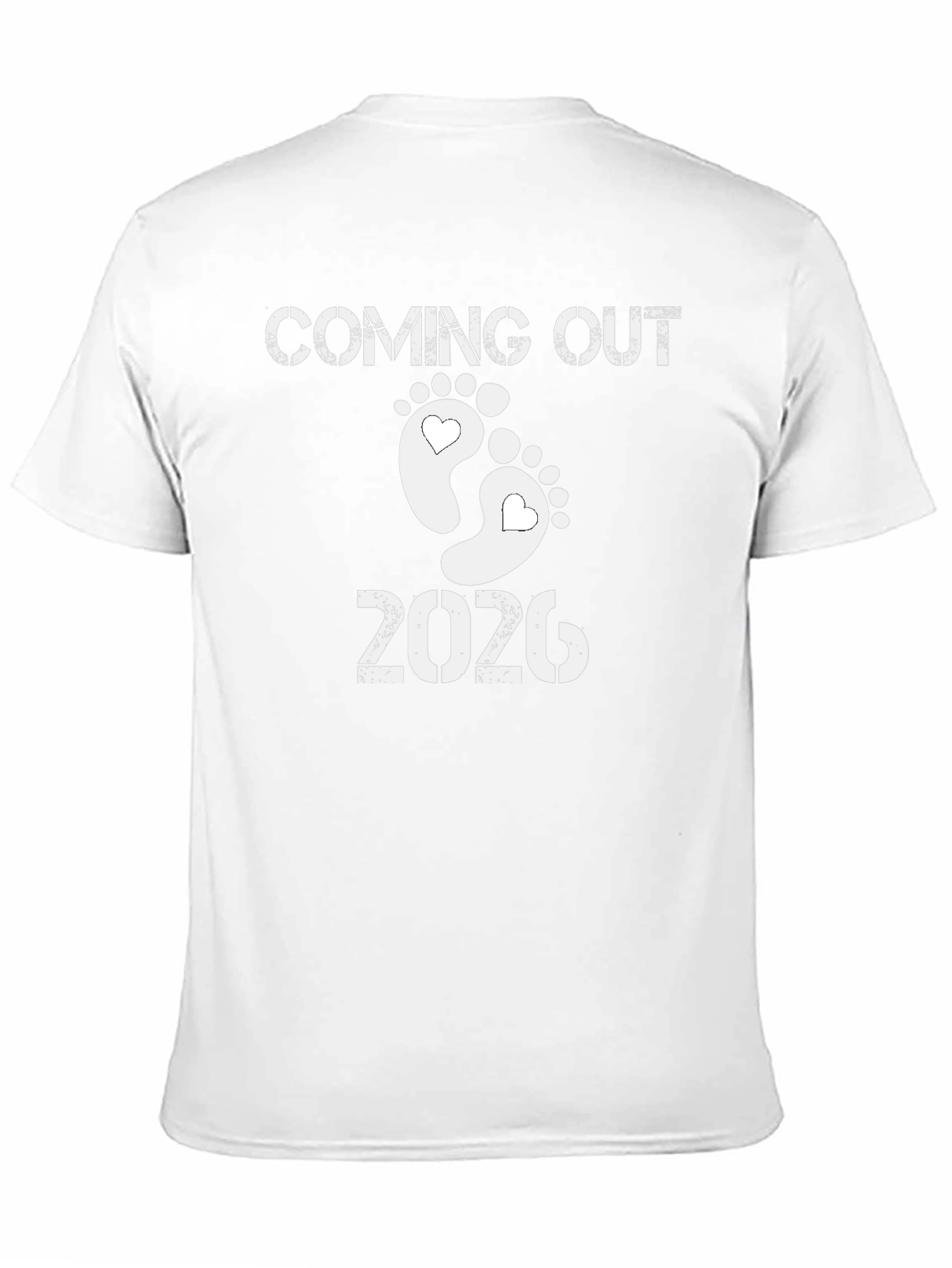 Coming Out 2026 Baby Feet T-Shirt