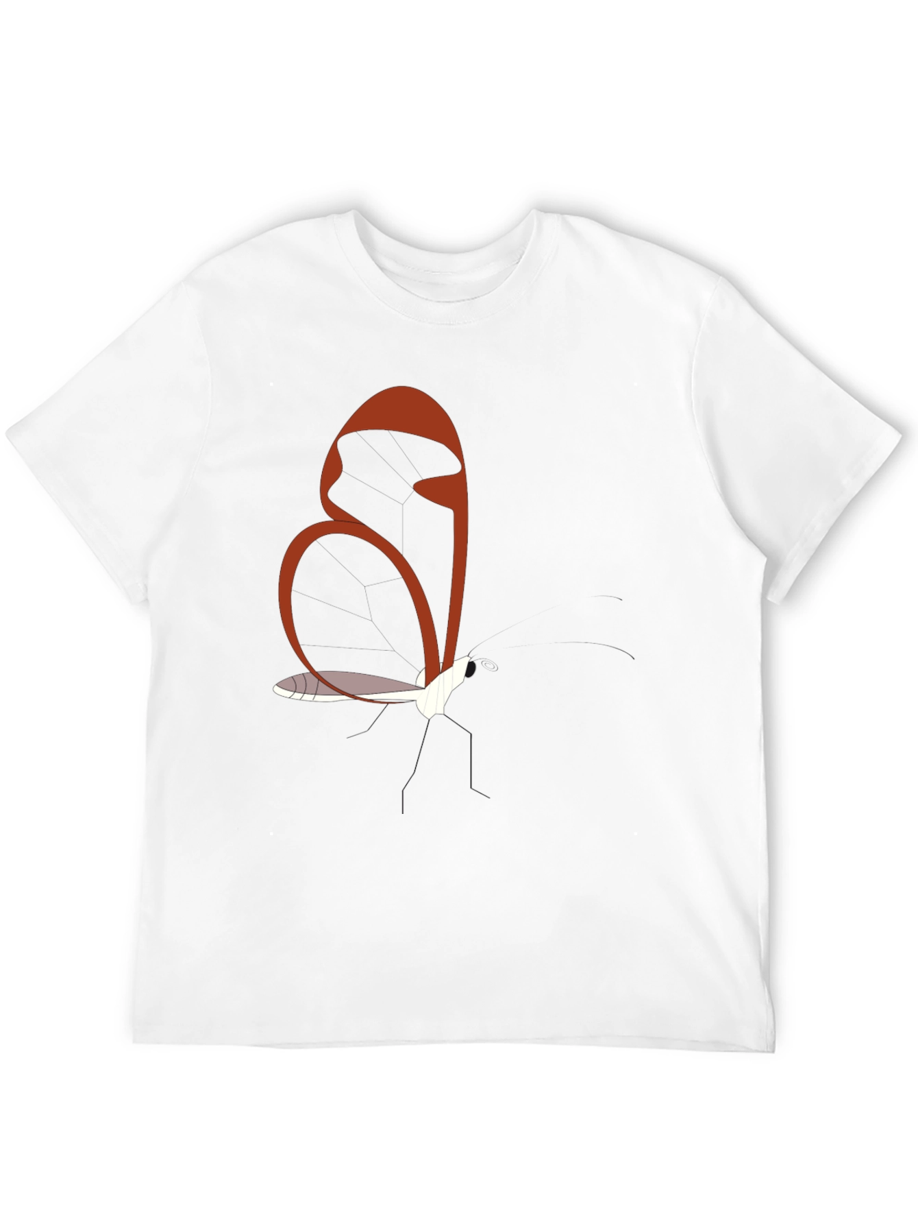 Abstract Fox Black Cotton Tee