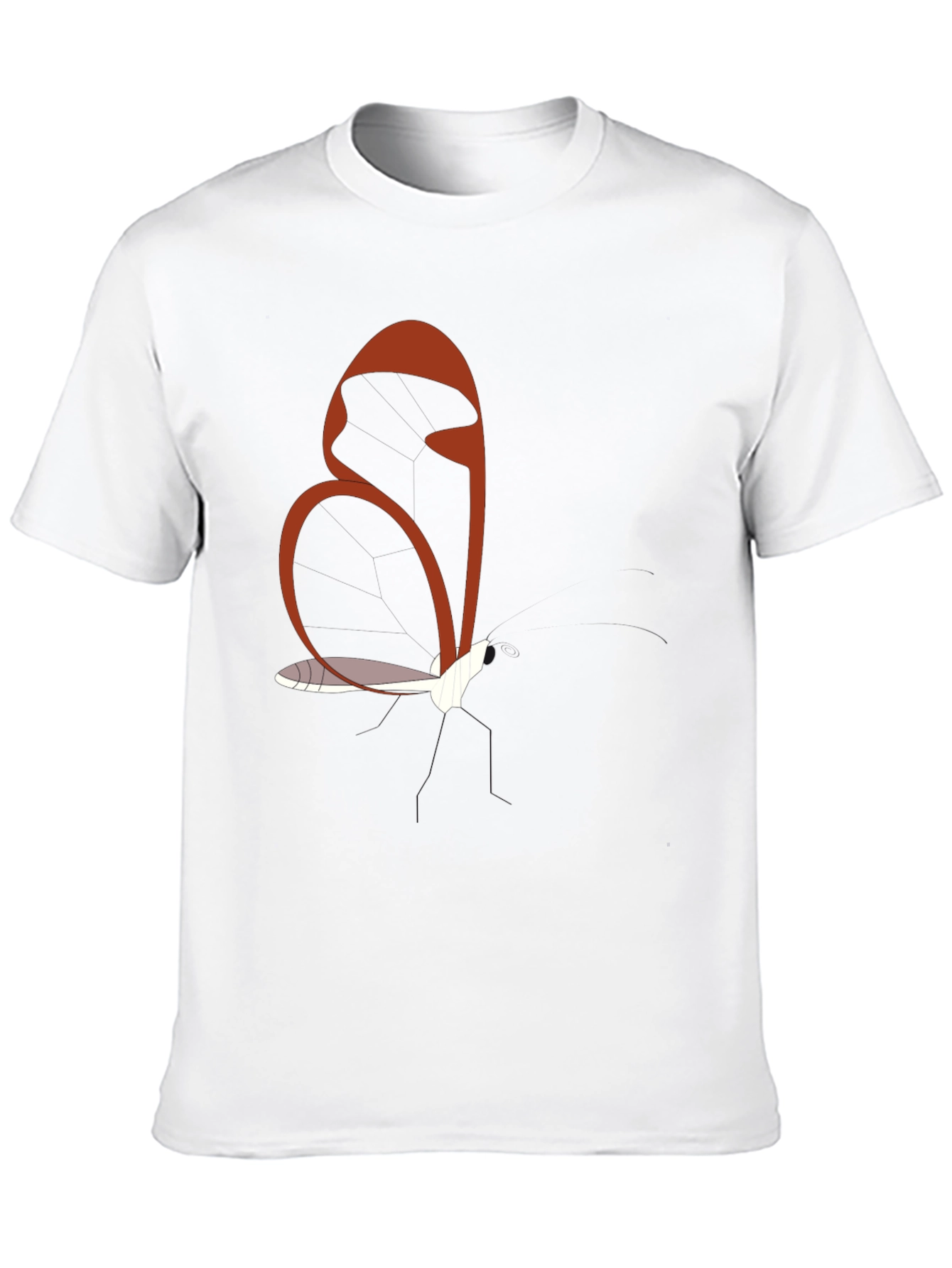 Abstract Fox Black Cotton Tee