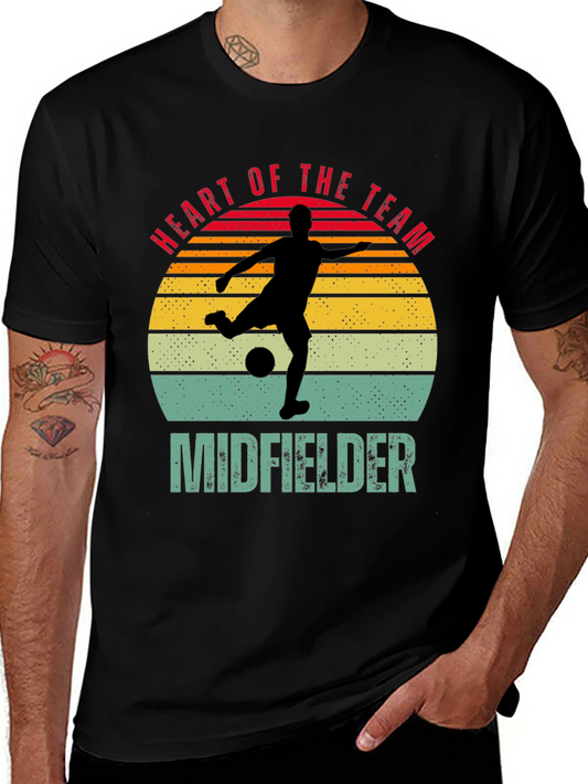 Heart of the Team Midfielder Soccer T-Shirt