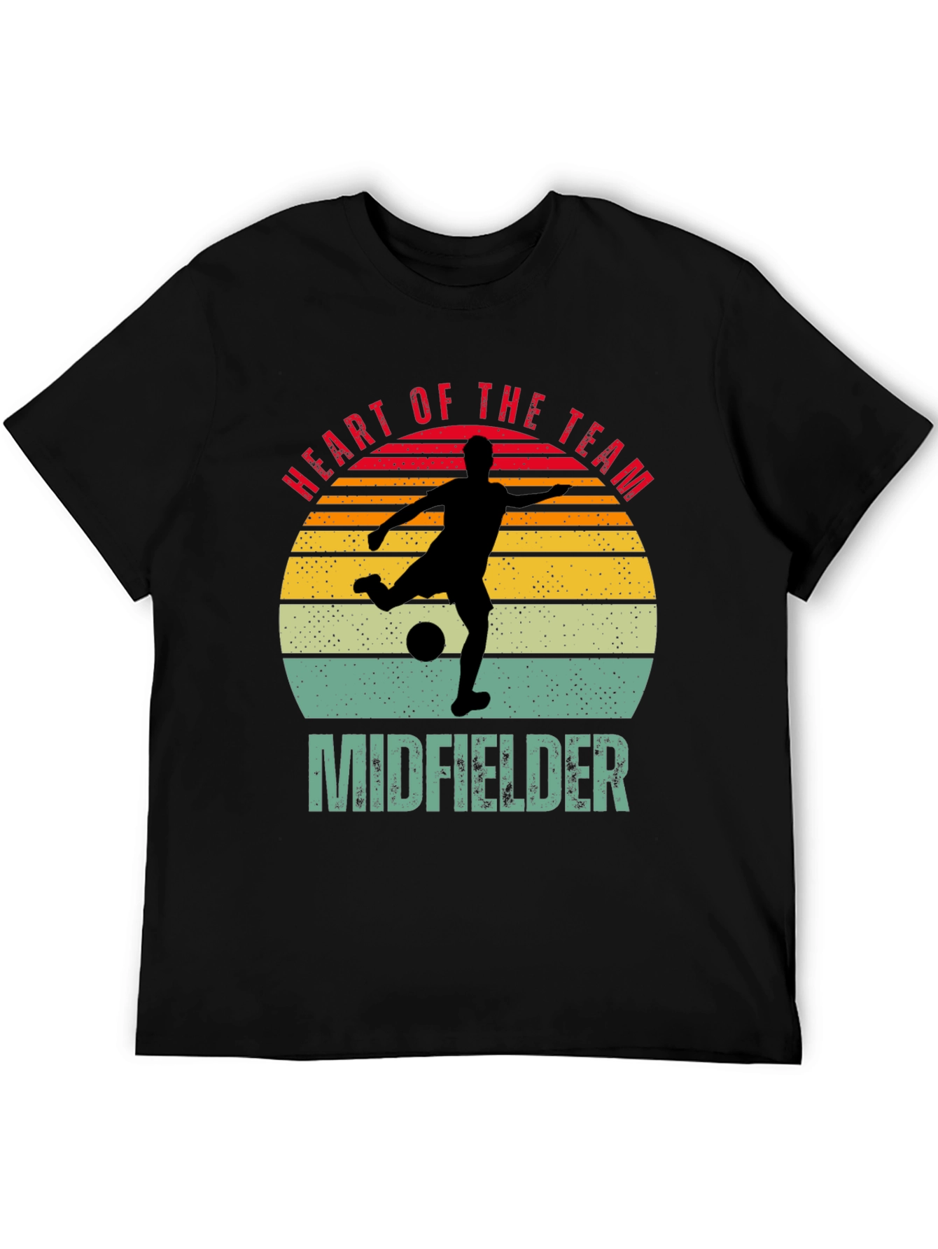 Heart of the Team Midfielder Soccer T-Shirt
