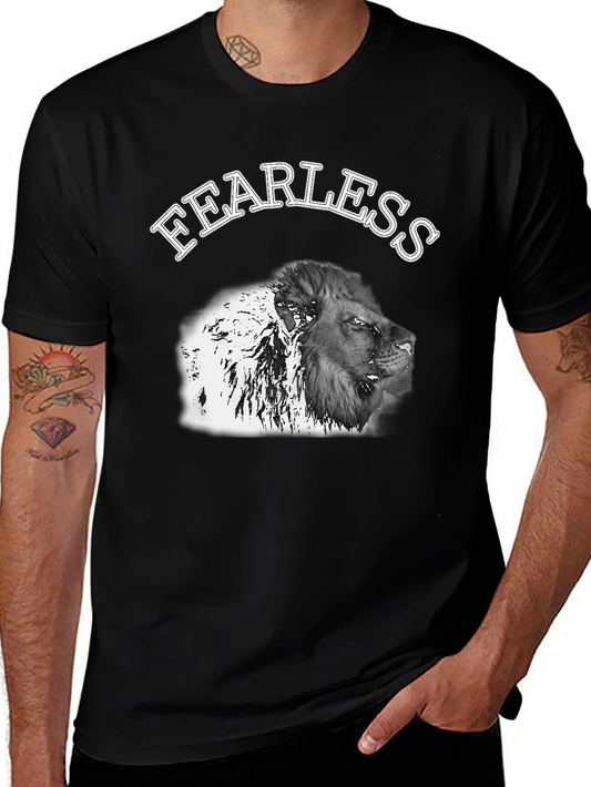 Fearless Lion Graphic Tee