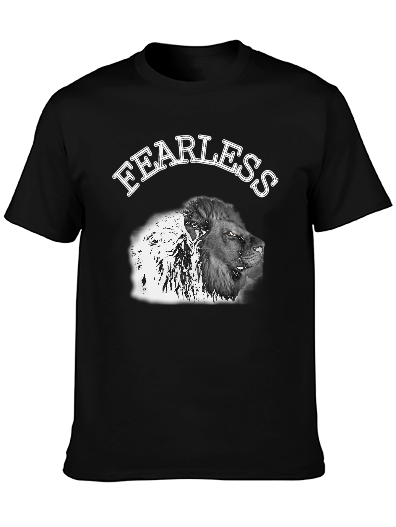 Fearless Lion Graphic Tee