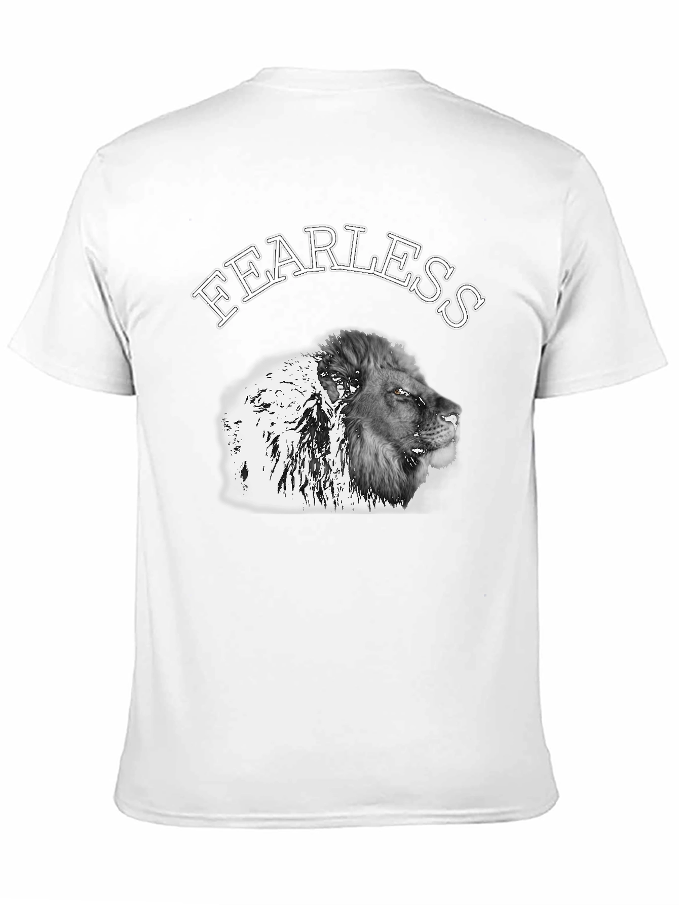 Fearless Lion Graphic Tee