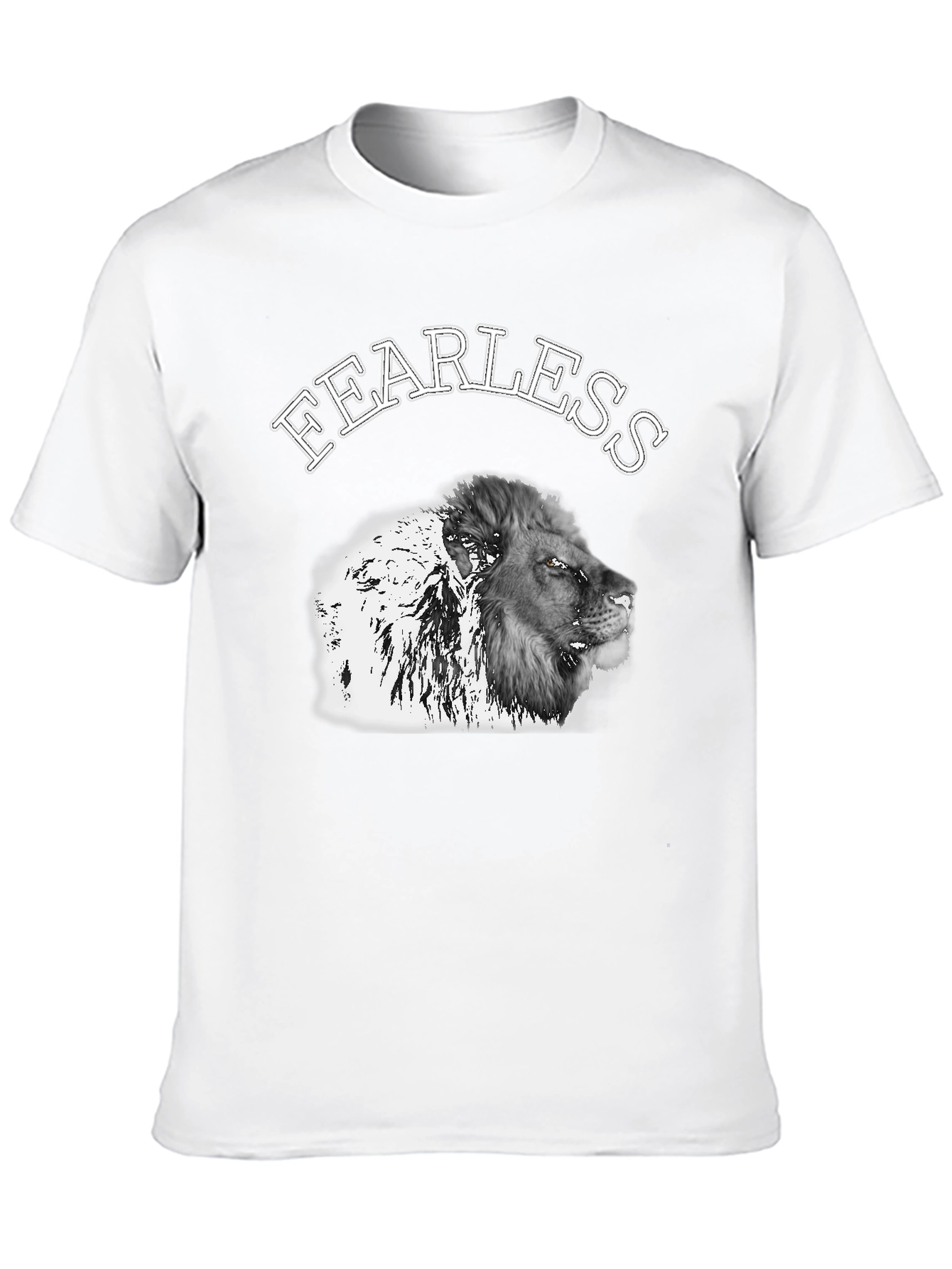 Fearless Lion Graphic Tee