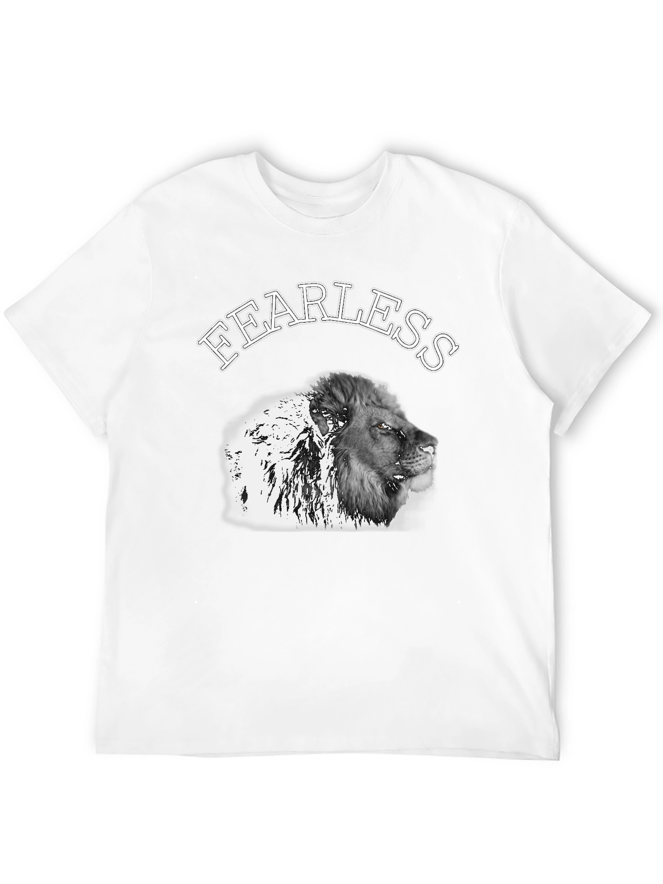 Fearless Lion Graphic Tee