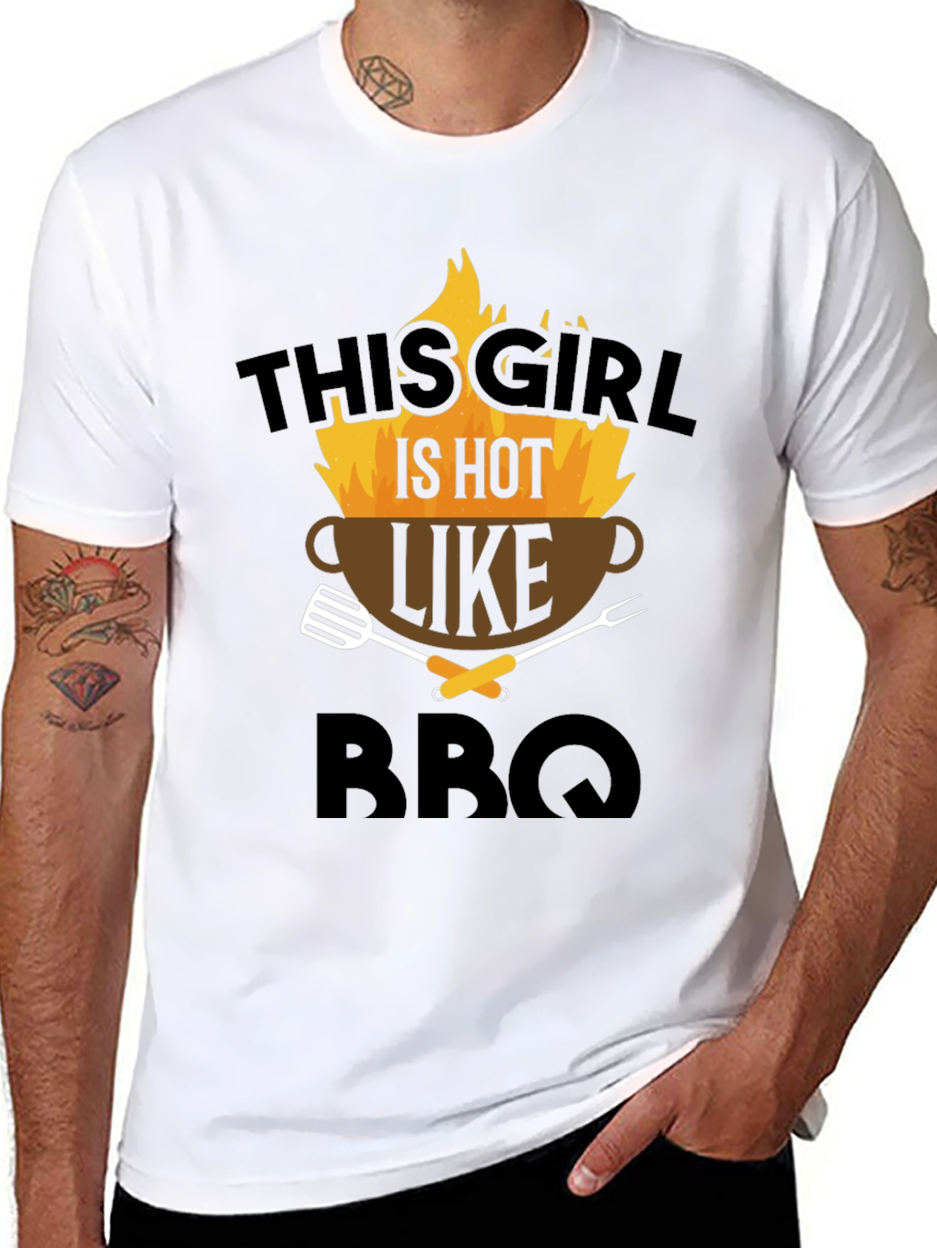 Funny BBQ Grill Master T-Shirt