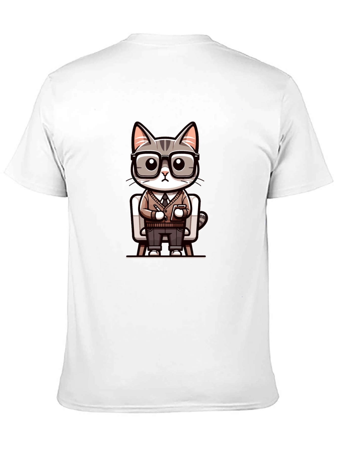 Professor Cat T-Shirt - Stylish & Unique Design