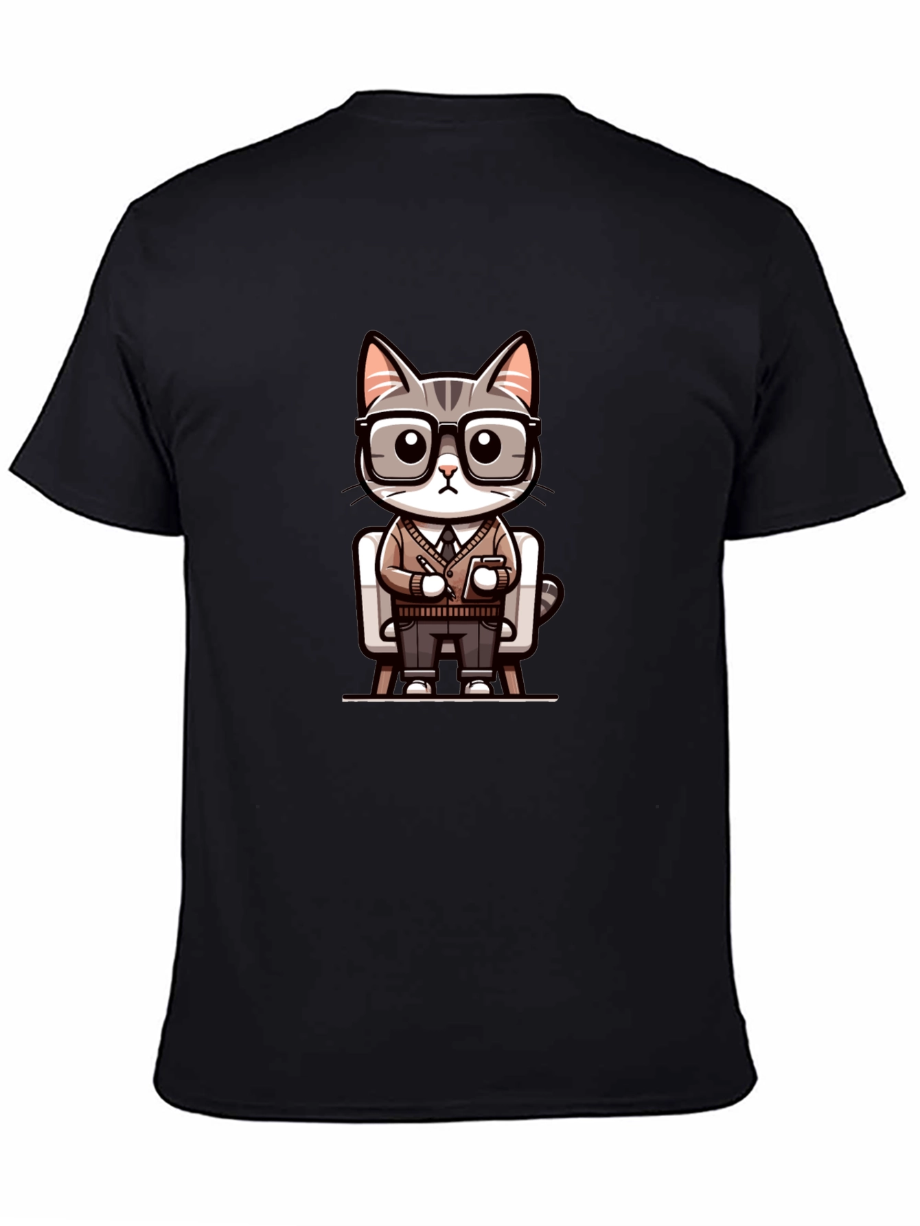Professor Cat T-Shirt - Stylish & Unique Design