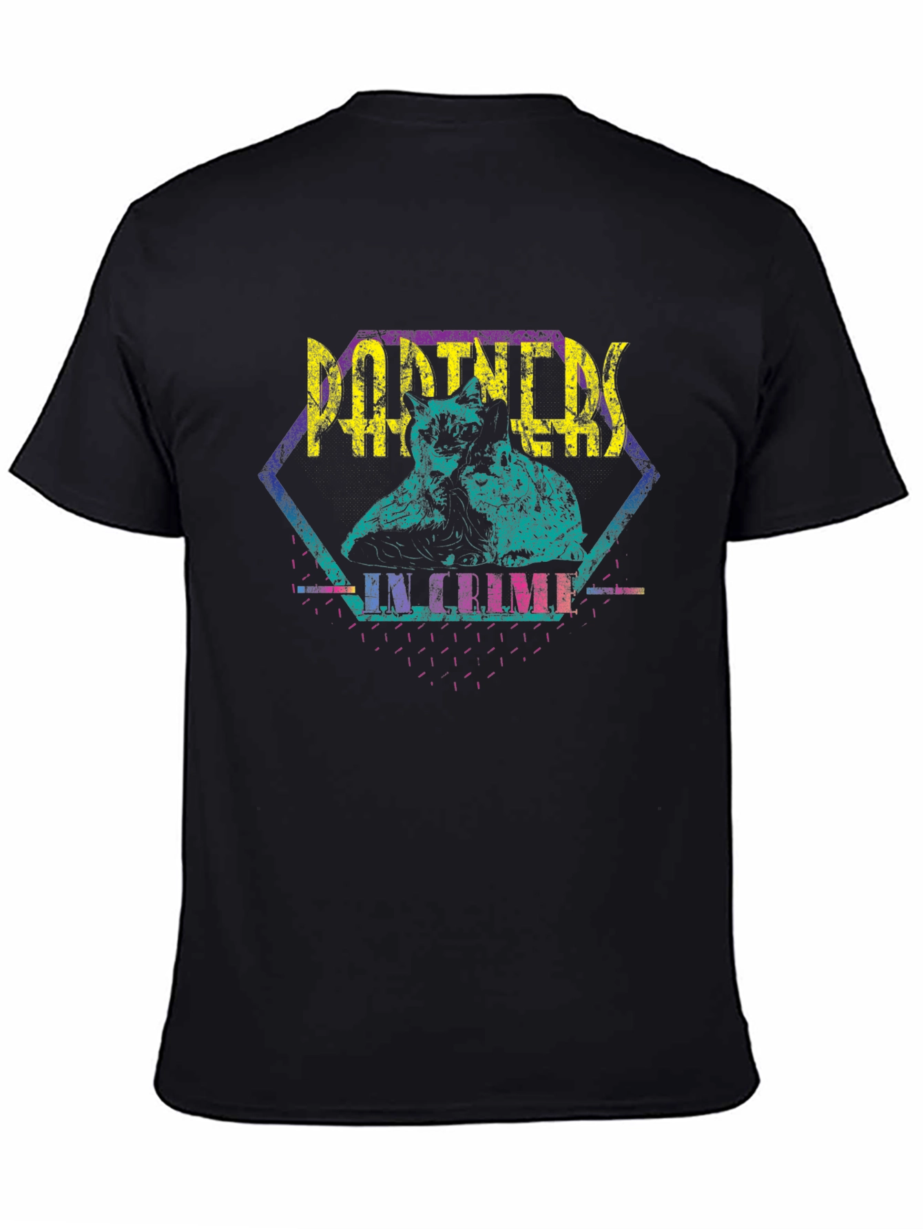 Partners in Crime Retro Graphic T-Shirt