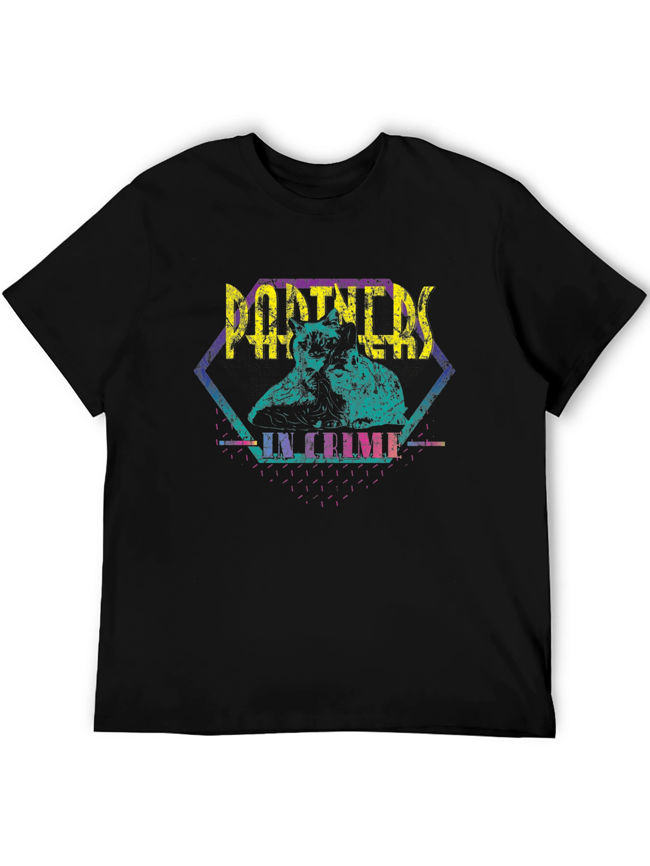 Partners in Crime Retro Graphic T-Shirt