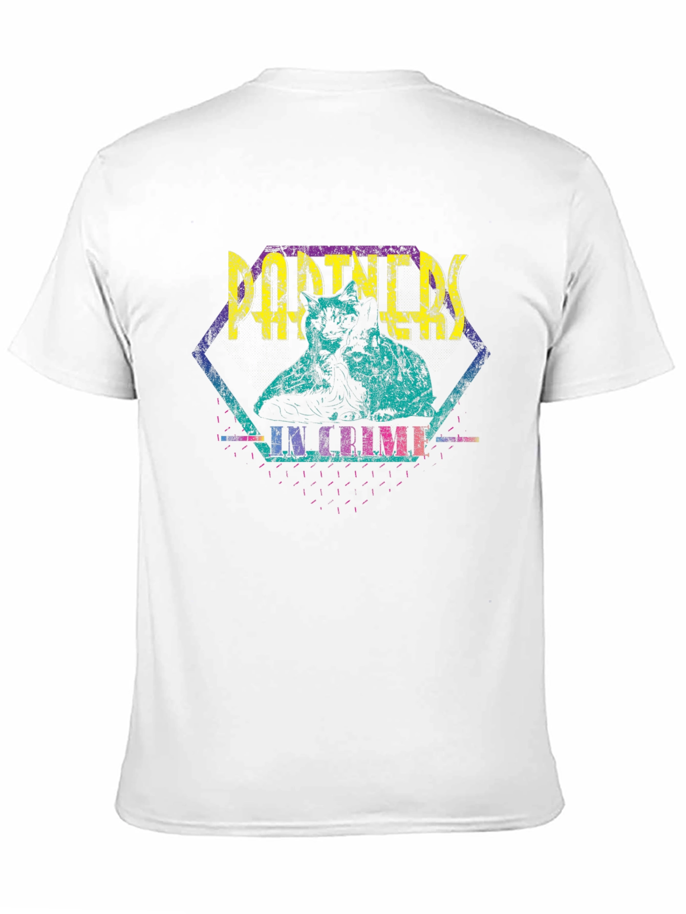 Partners in Crime Retro Graphic T-Shirt