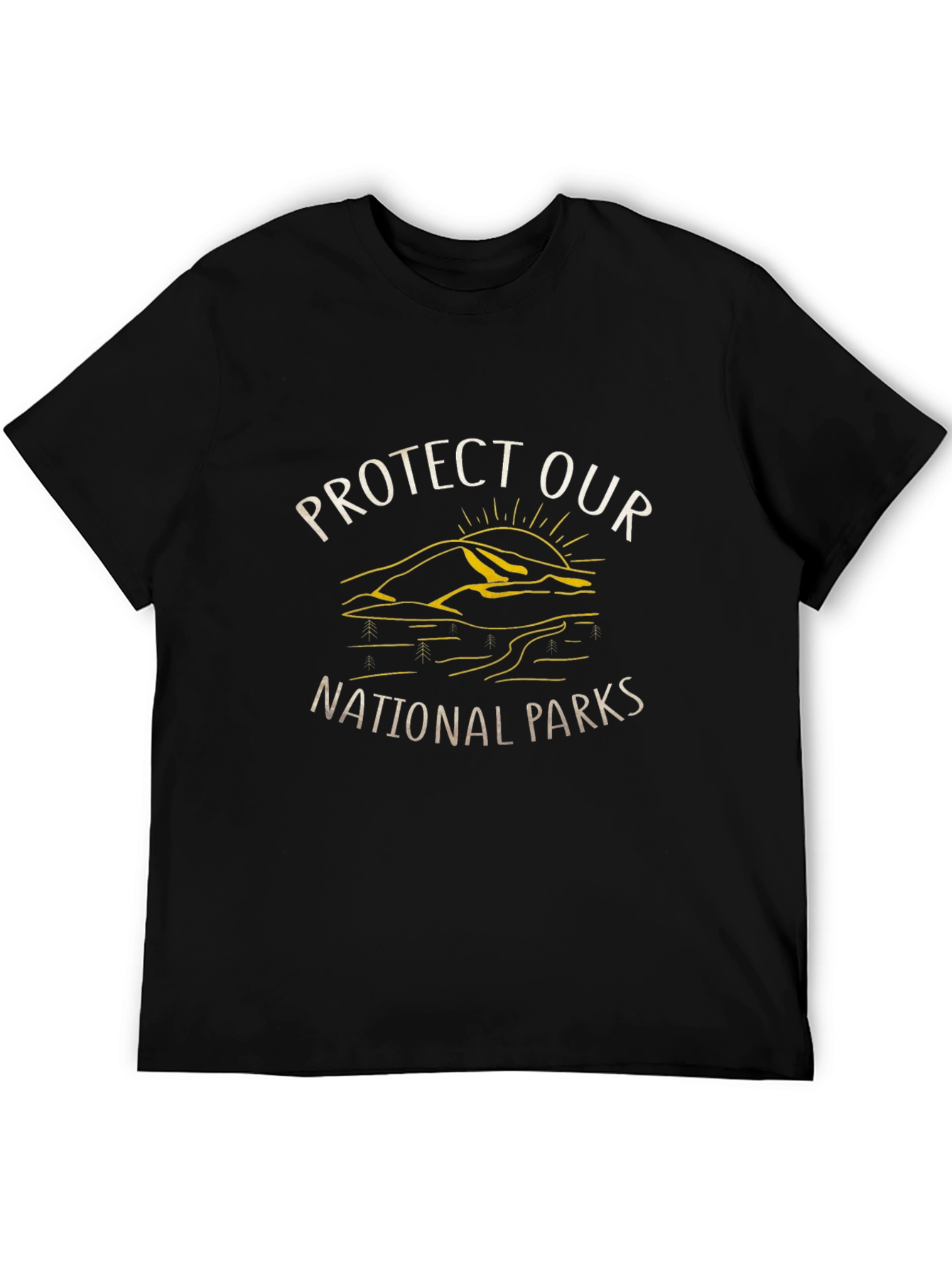 Protect Our National Parks Black Graphic Tee