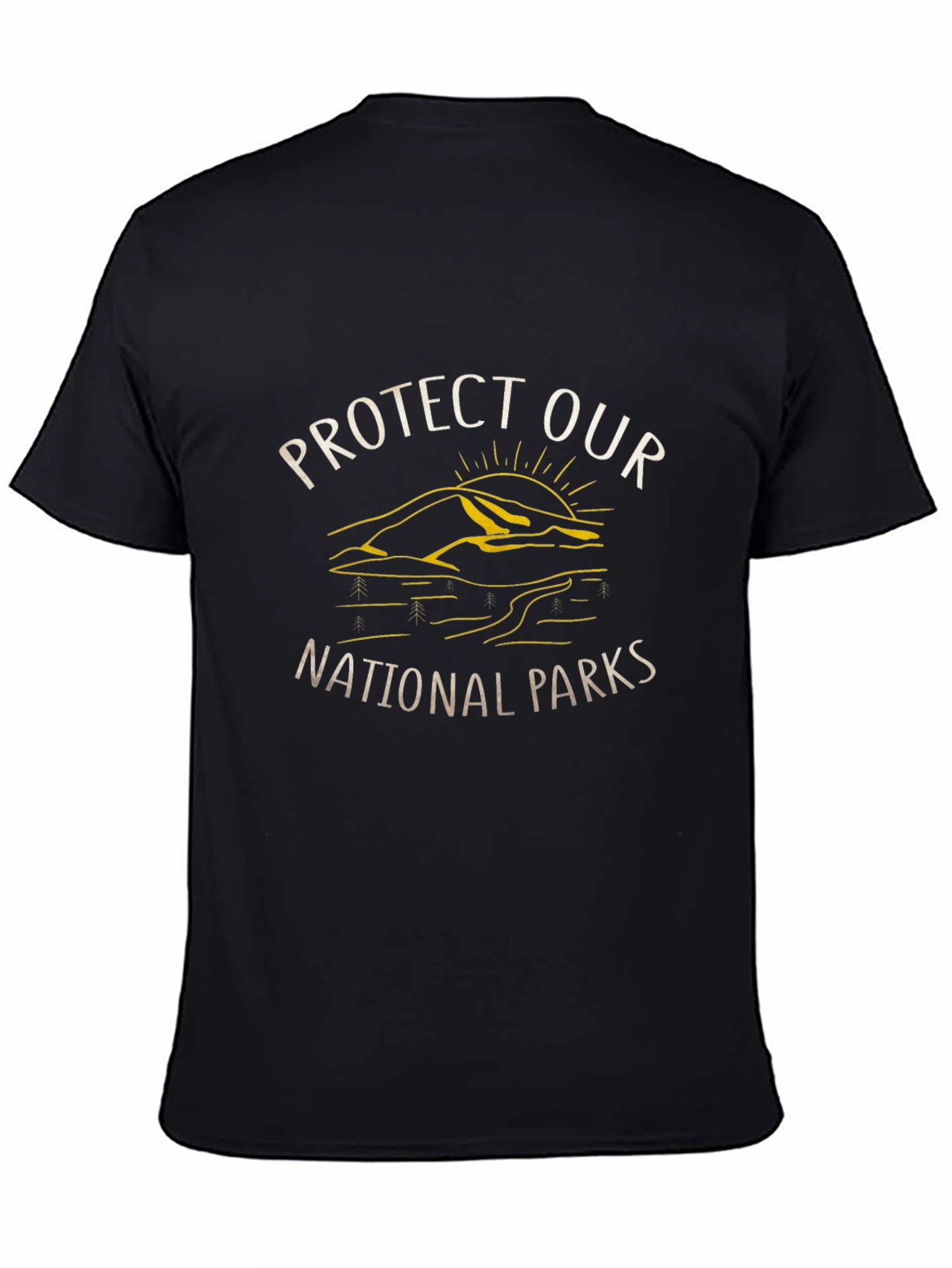 Protect Our National Parks Black Graphic Tee