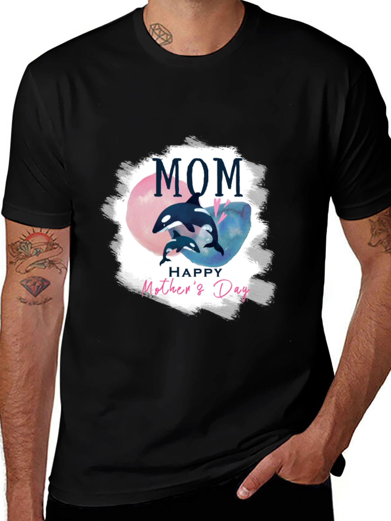 Orca Mom T-Shirt - Happy Mothers Day