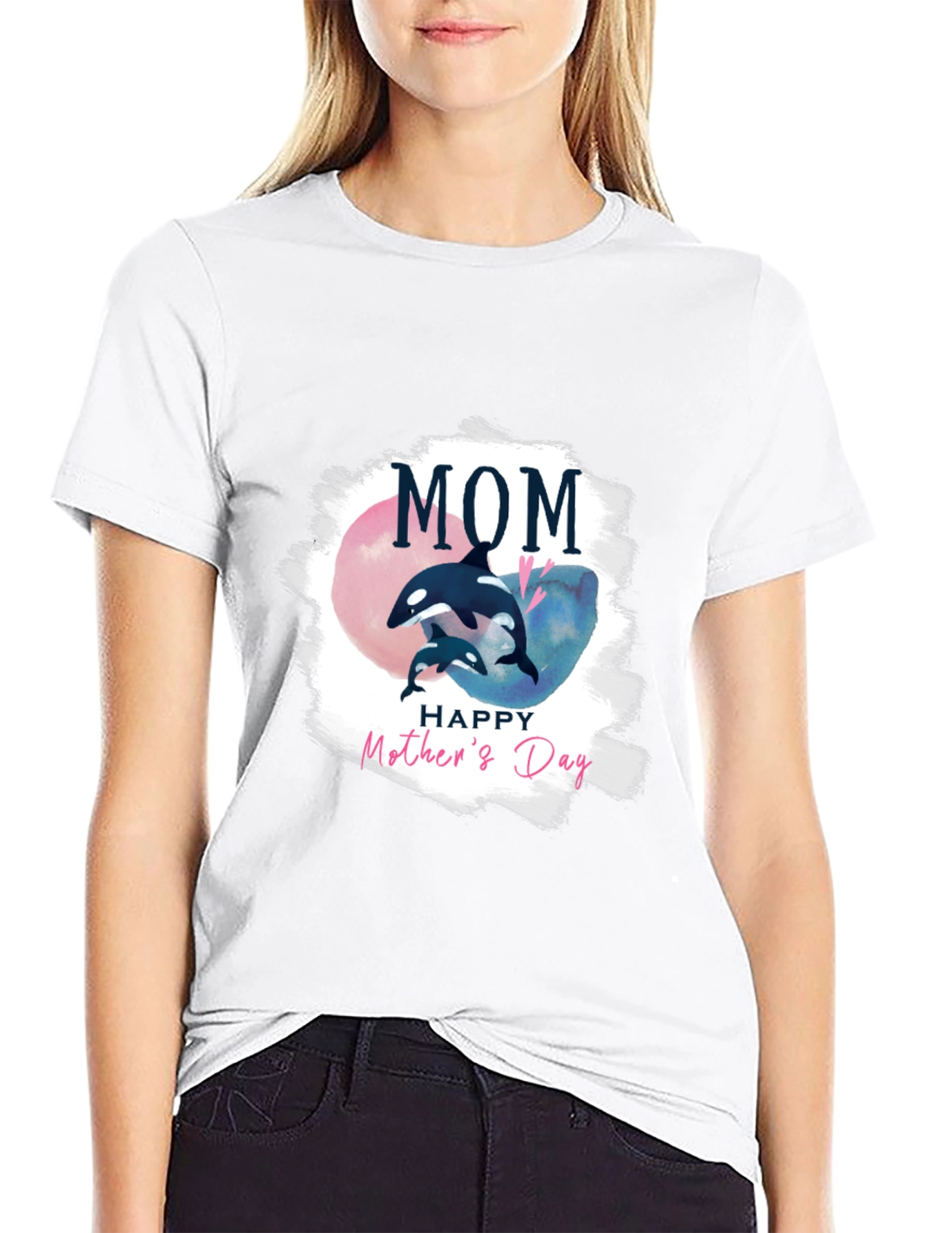 Orca Mom T-Shirt - Happy Mothers Day