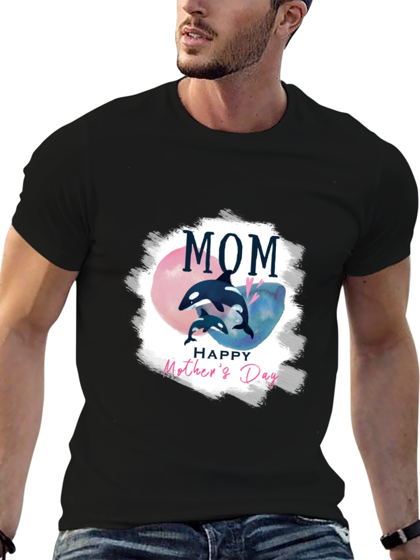 Orca Mom T-Shirt - Happy Mothers Day