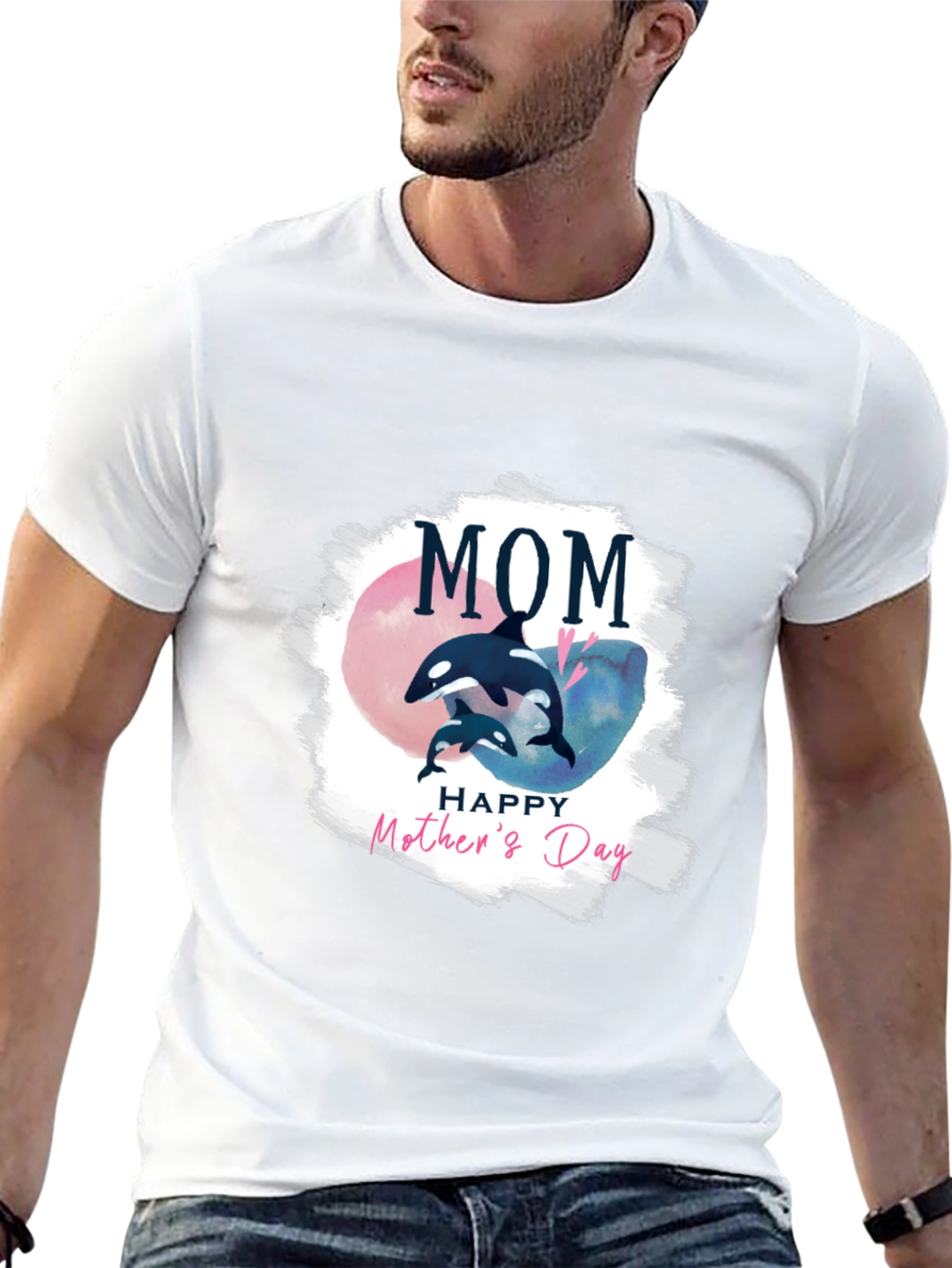 Orca Mom T-Shirt - Happy Mothers Day